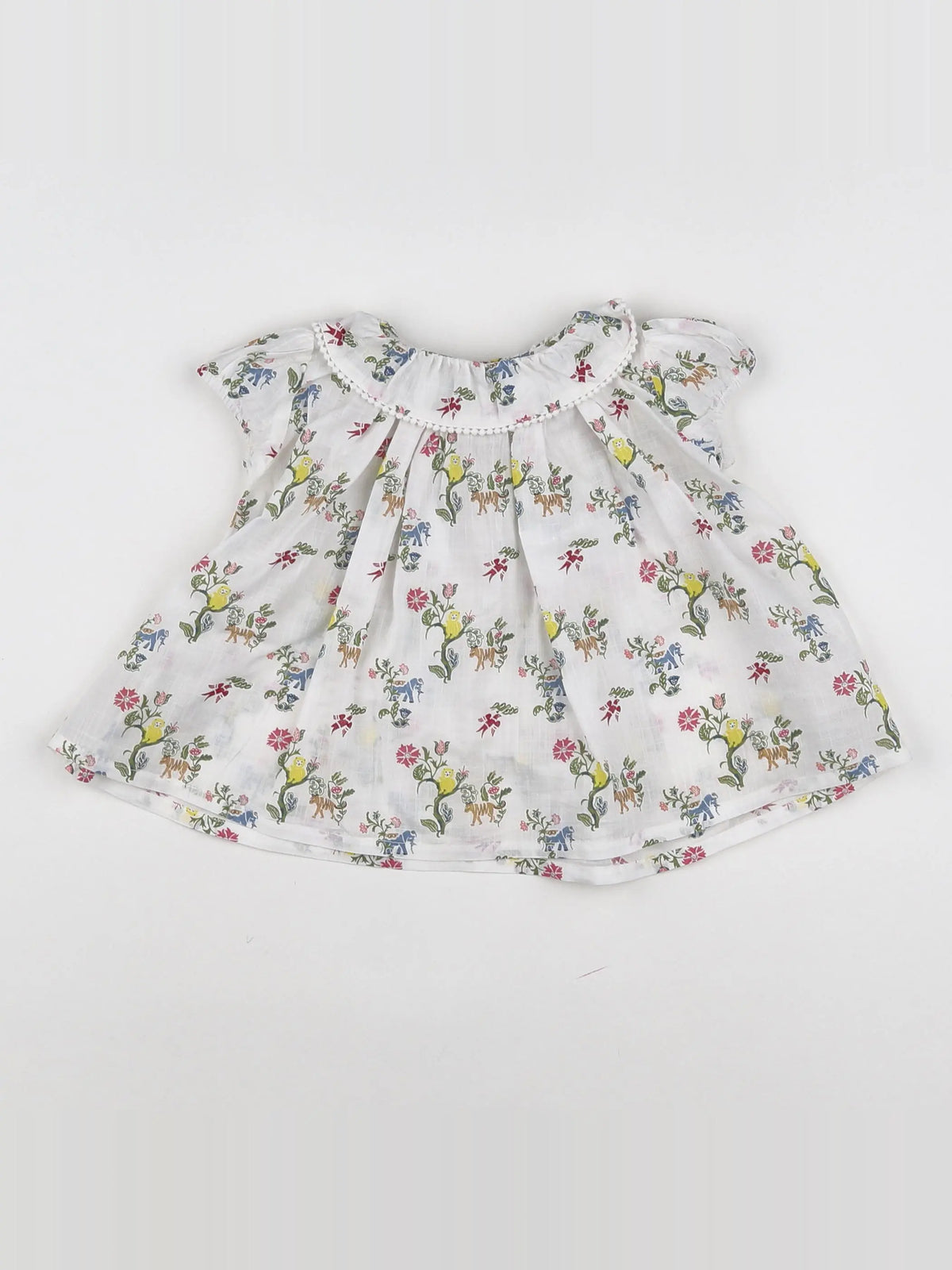 Boutchou - blouse blanc - 9 mois