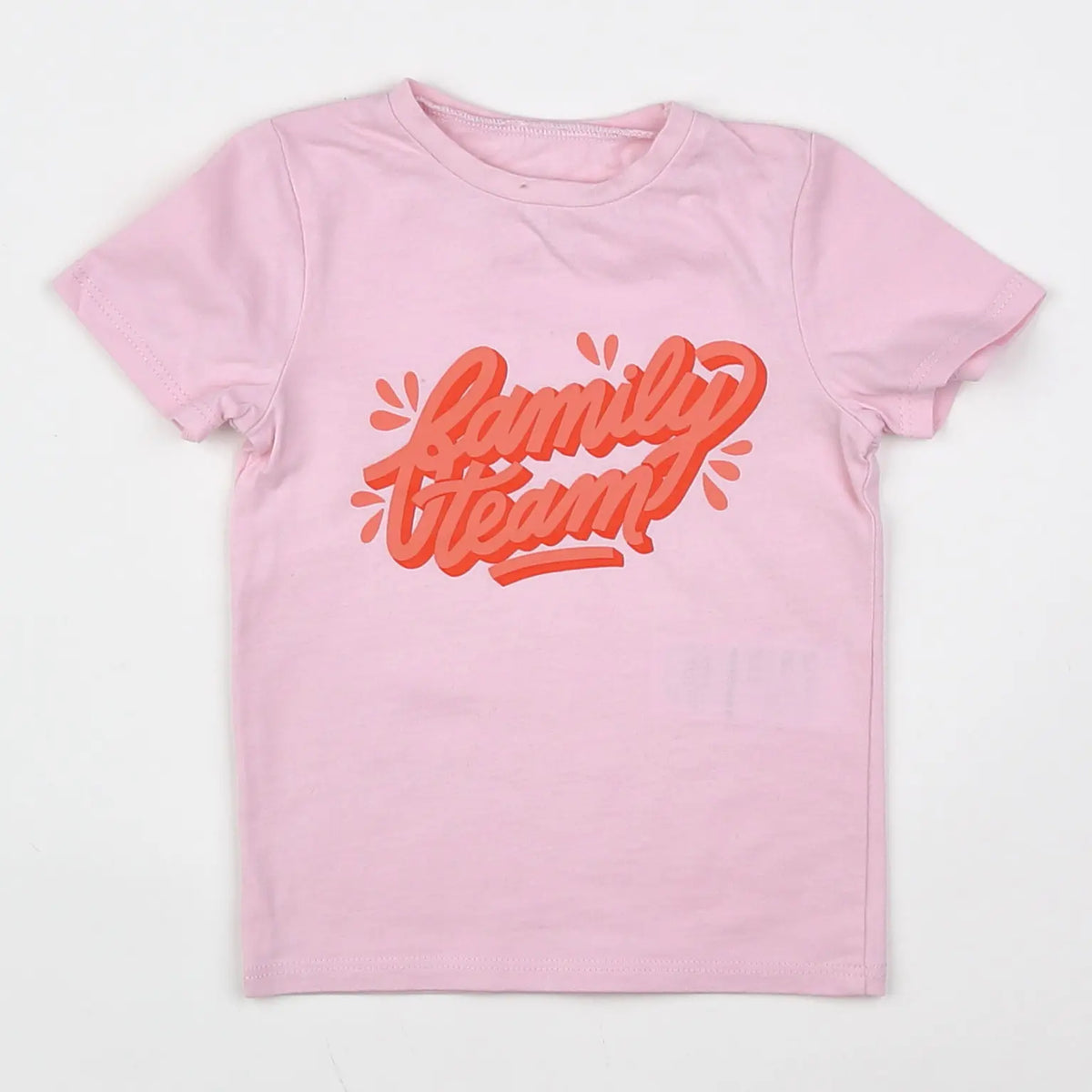 Vertbaudet - tee-shirt rose - 6 mois
