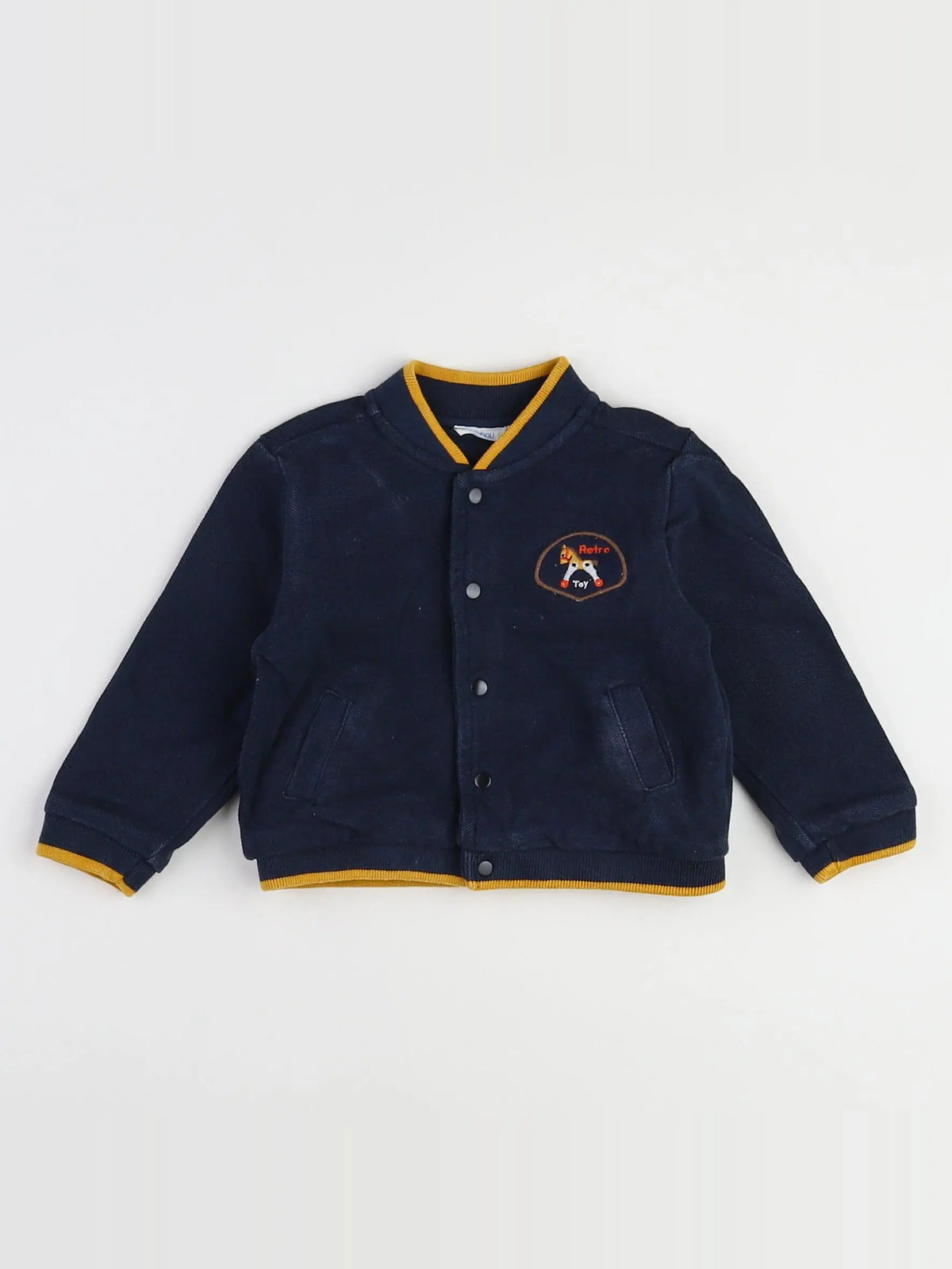 Boutchou - sweat bleu - 9 mois