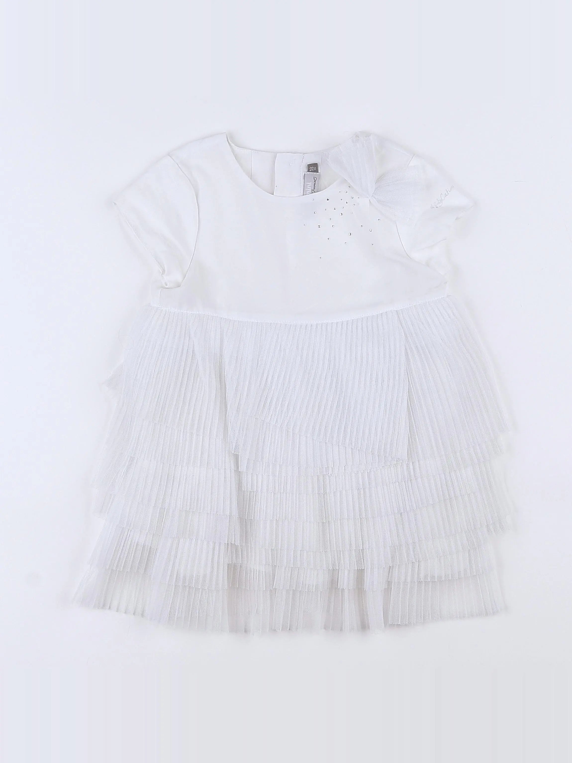 Catimini - robe blanc - 18 mois