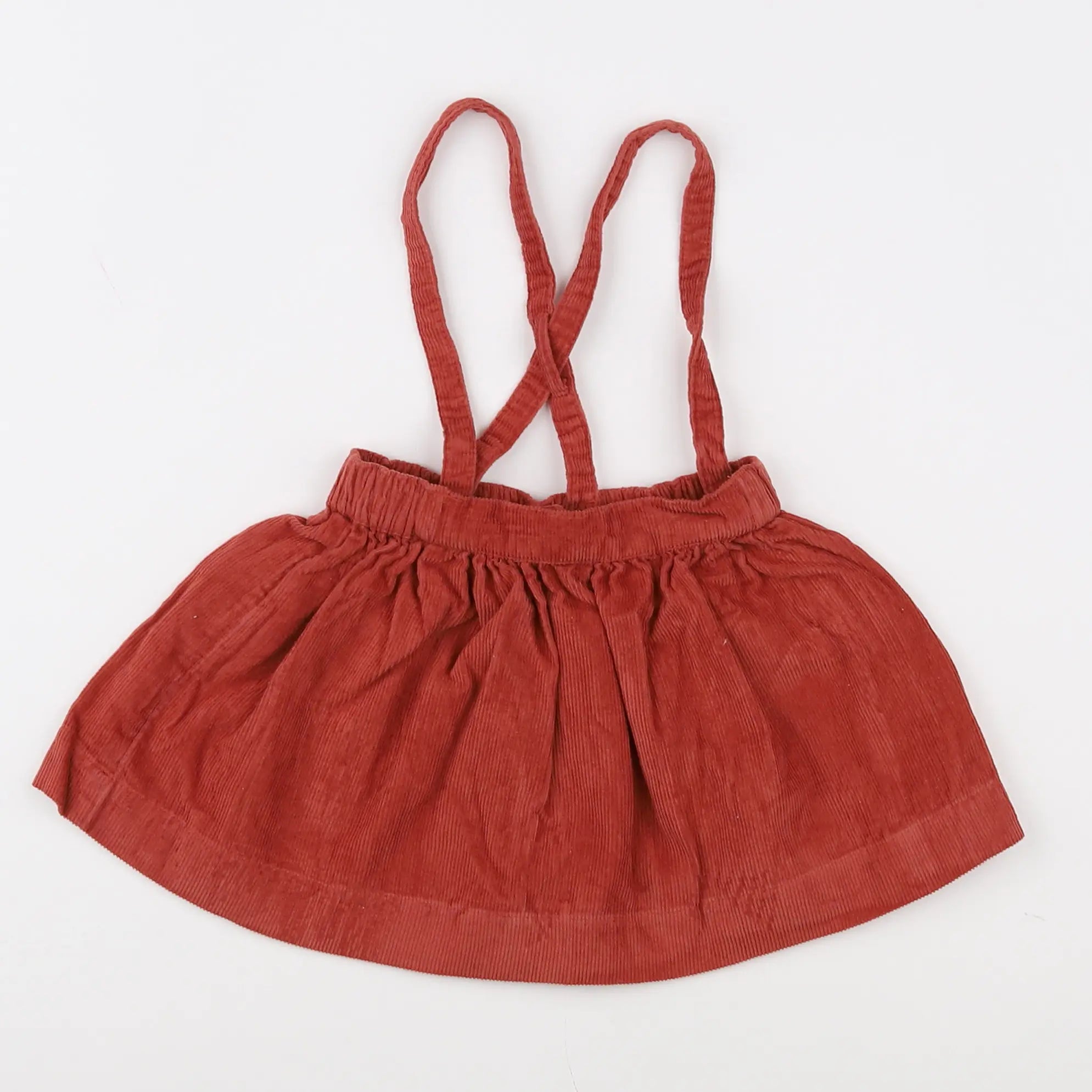 Vertbaudet - jupe marron - 12 mois