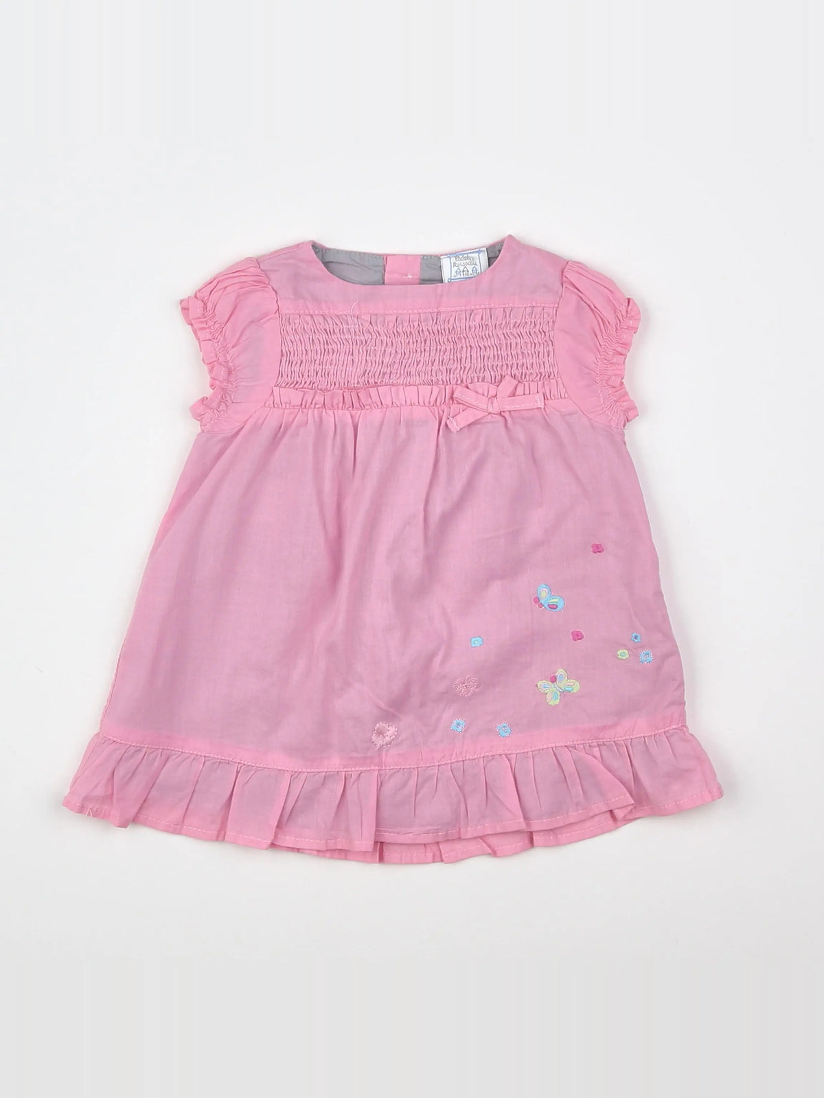 Cadet Rousselle - robe rose - 6 mois