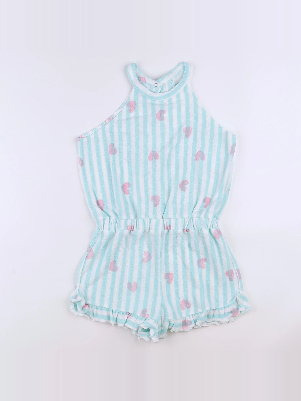 Vertbaudet - combinaison vert (état neuf) - 12 ans