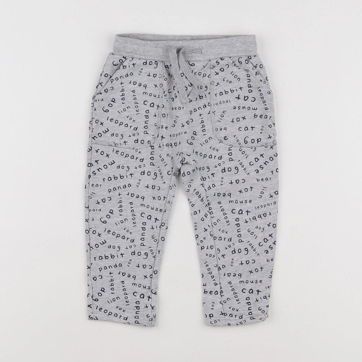 Vertbaudet - jogging gris - 12 mois