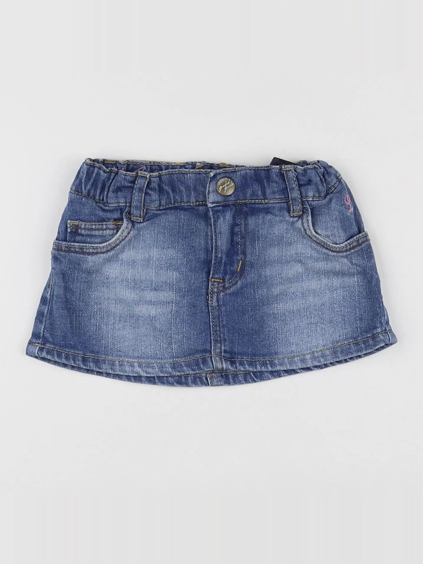 H&M - jupe bleu - 3 mois