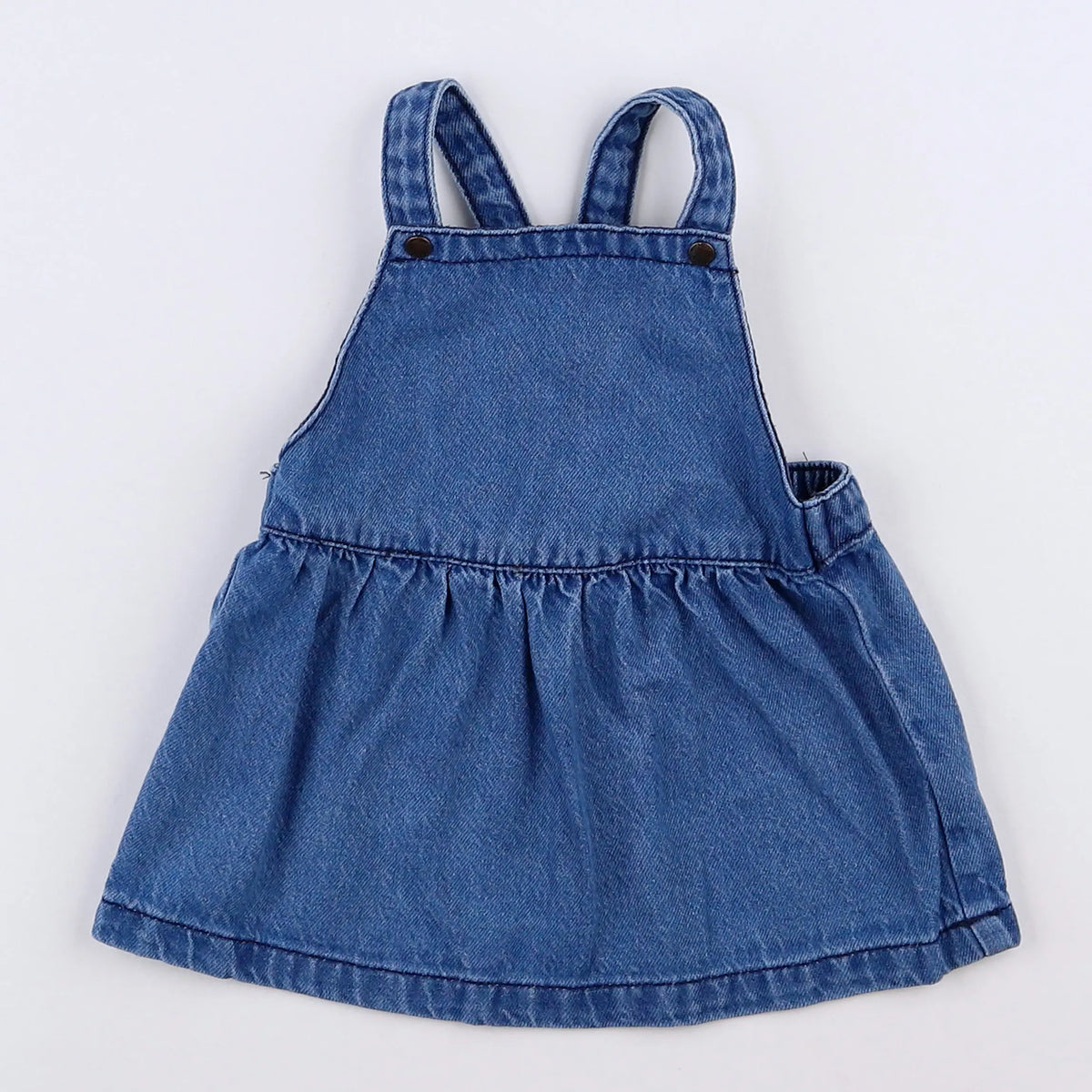 Vertbaudet - robe bleu - 12 mois