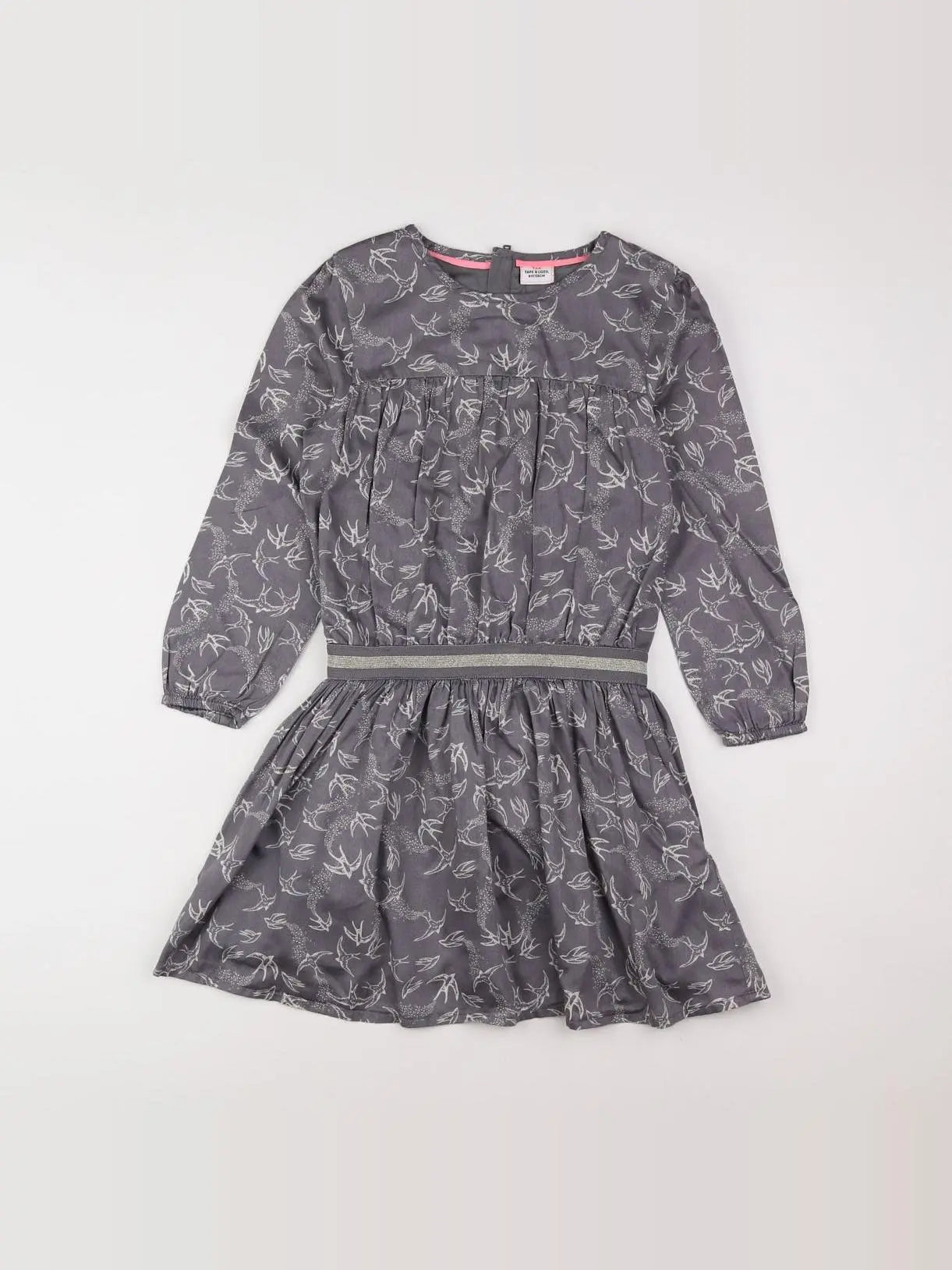 Tape à l'oeil - robe gris, blanc - 8 ans