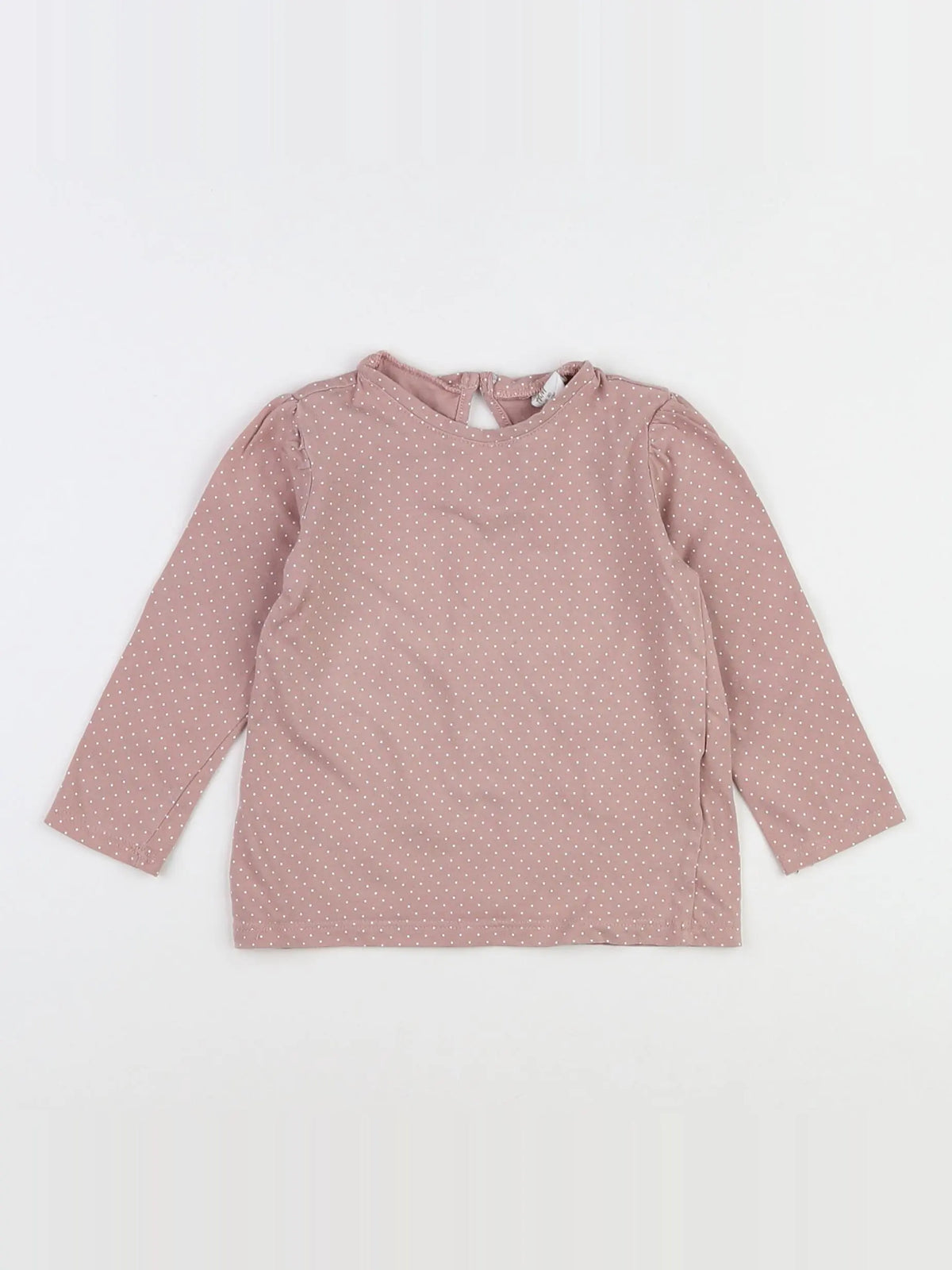 H&M - tee-shirt rose - 12 mois