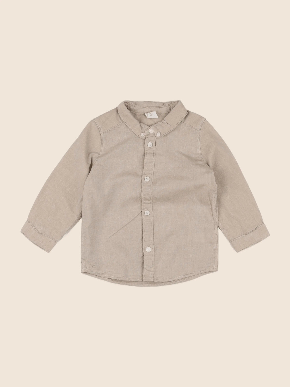 H&M - chemise beige - 12 mois
