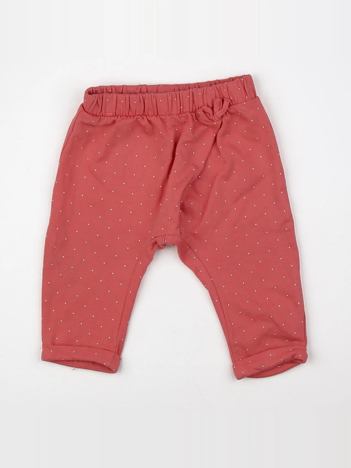 Vertbaudet - legging orange - 6 mois