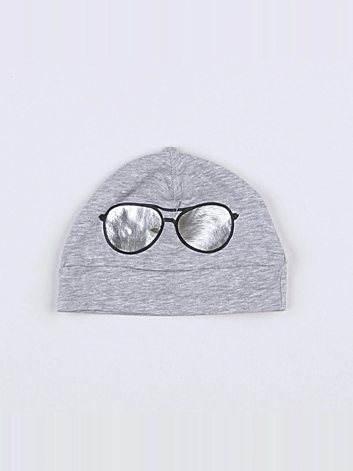 H&M - bonnet gris - 0/1 mois