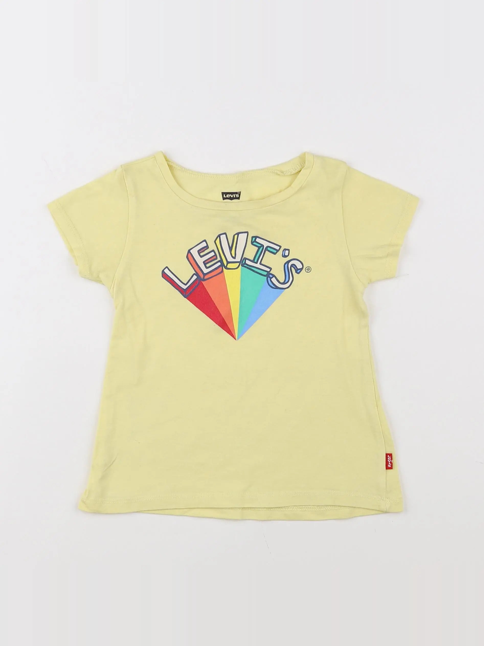 Levi's - tee-shirt jaune - 18 mois