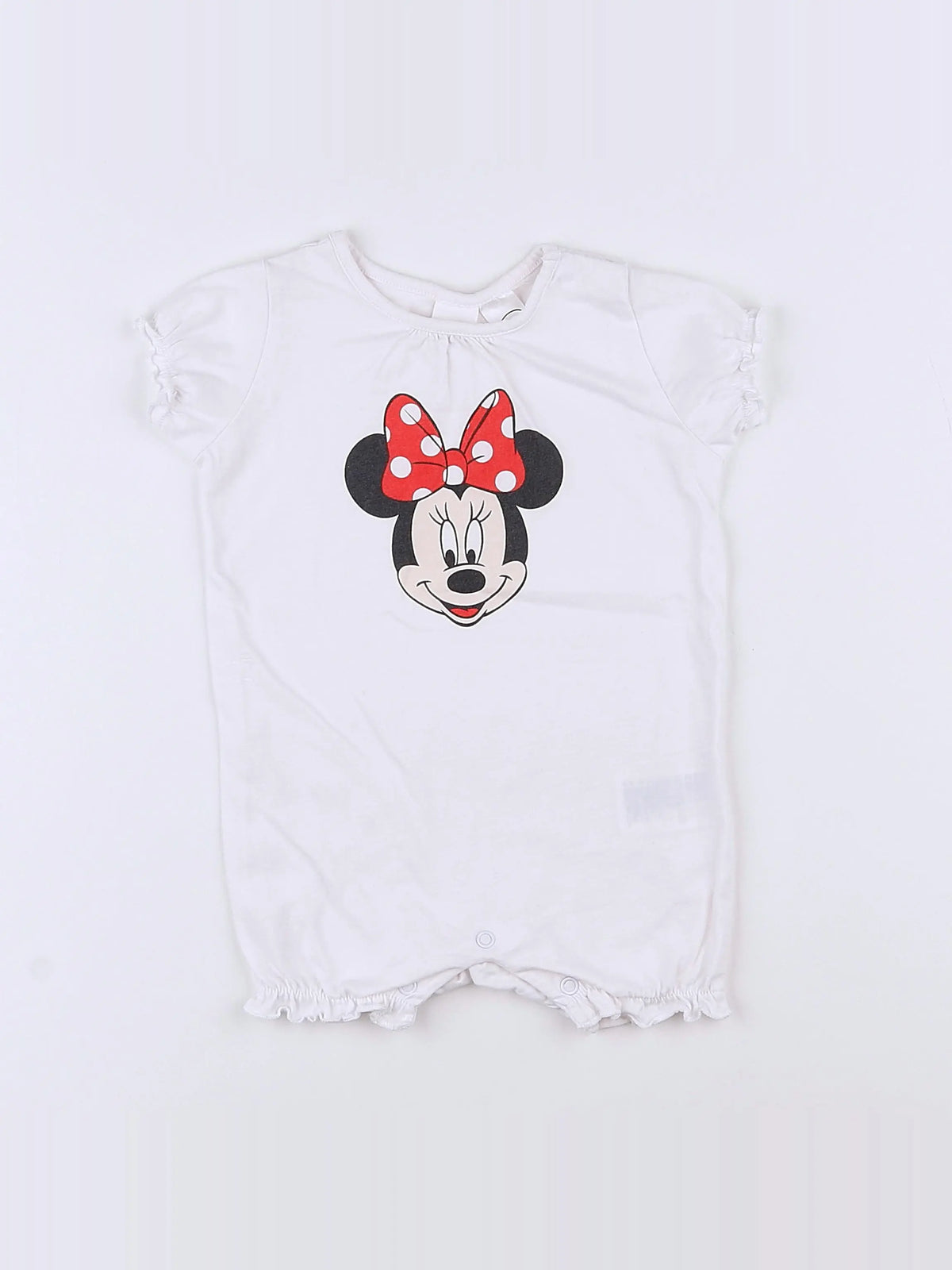 H&M - combinaison blanc - 1/3 mois