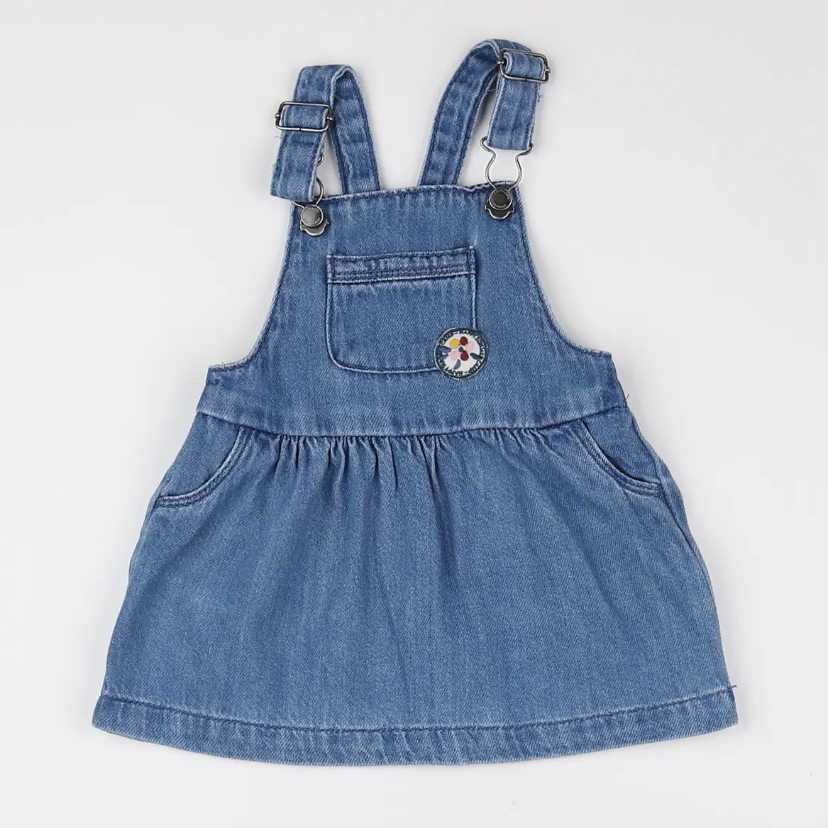 Vertbaudet - robe bleu - 6 mois