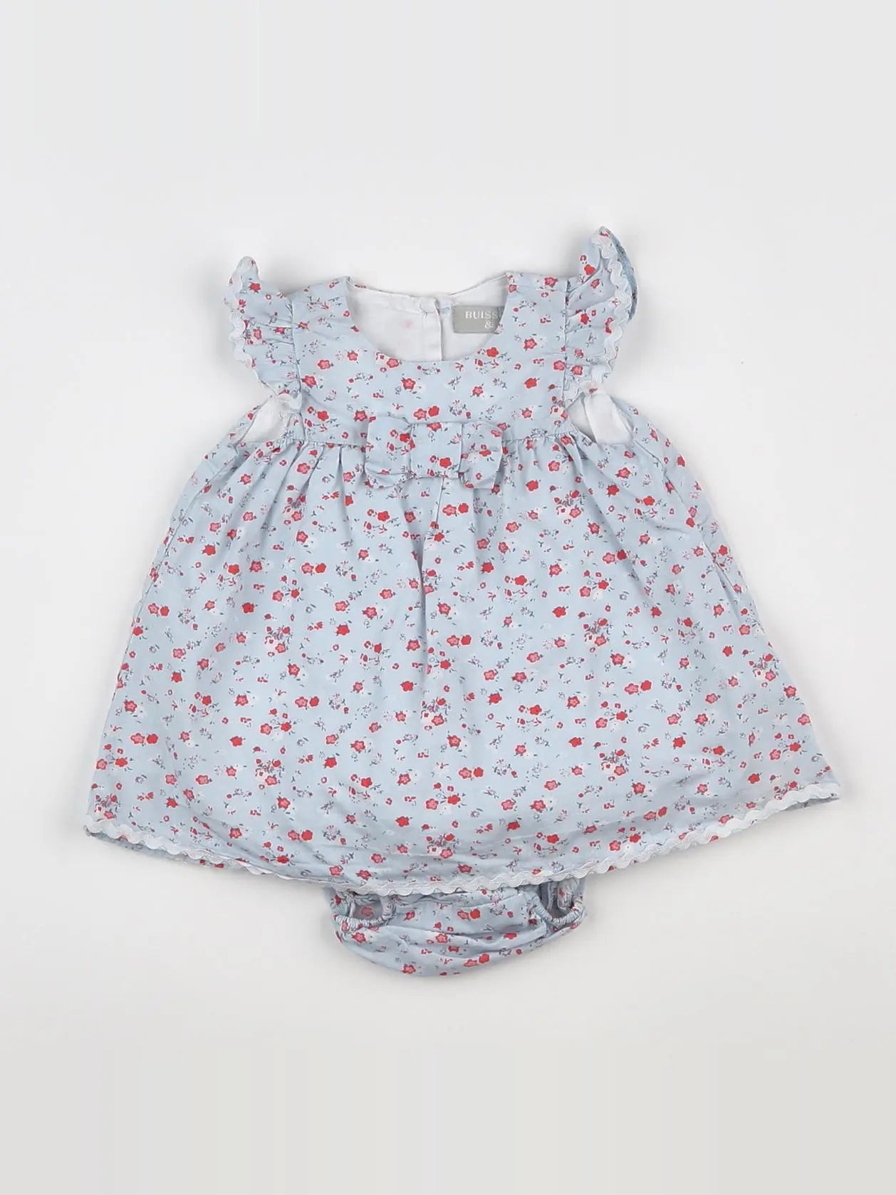 Buissonnière - robe multicolore - 3/6 mois