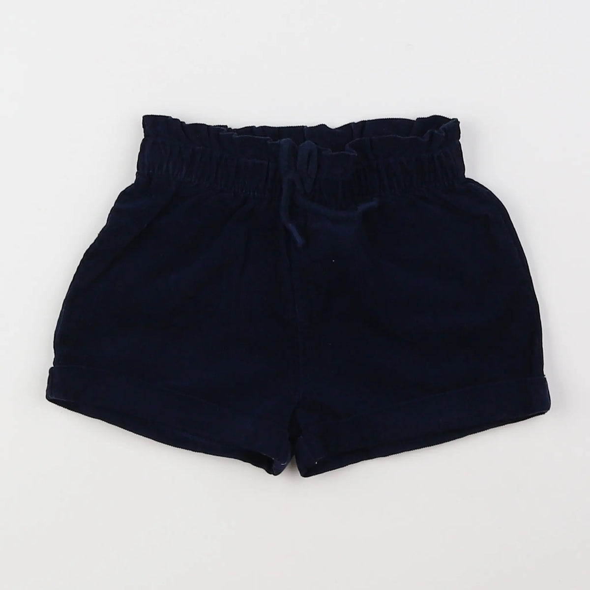 Vertbaudet - short bleu - 12 mois