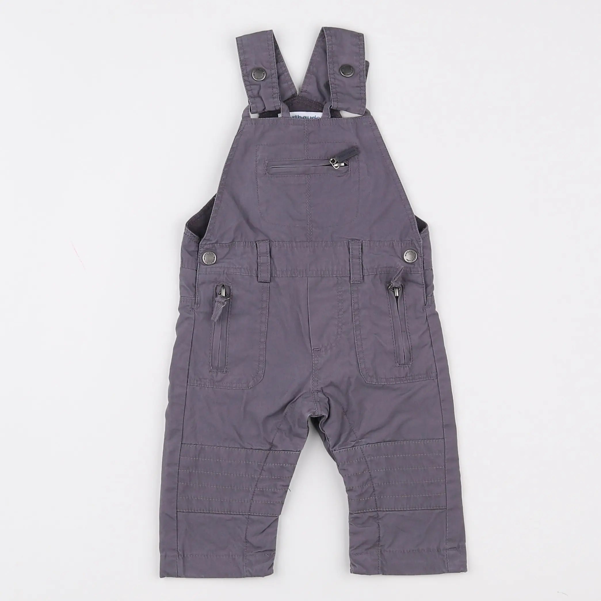 Vertbaudet - salopette gris - 3 mois
