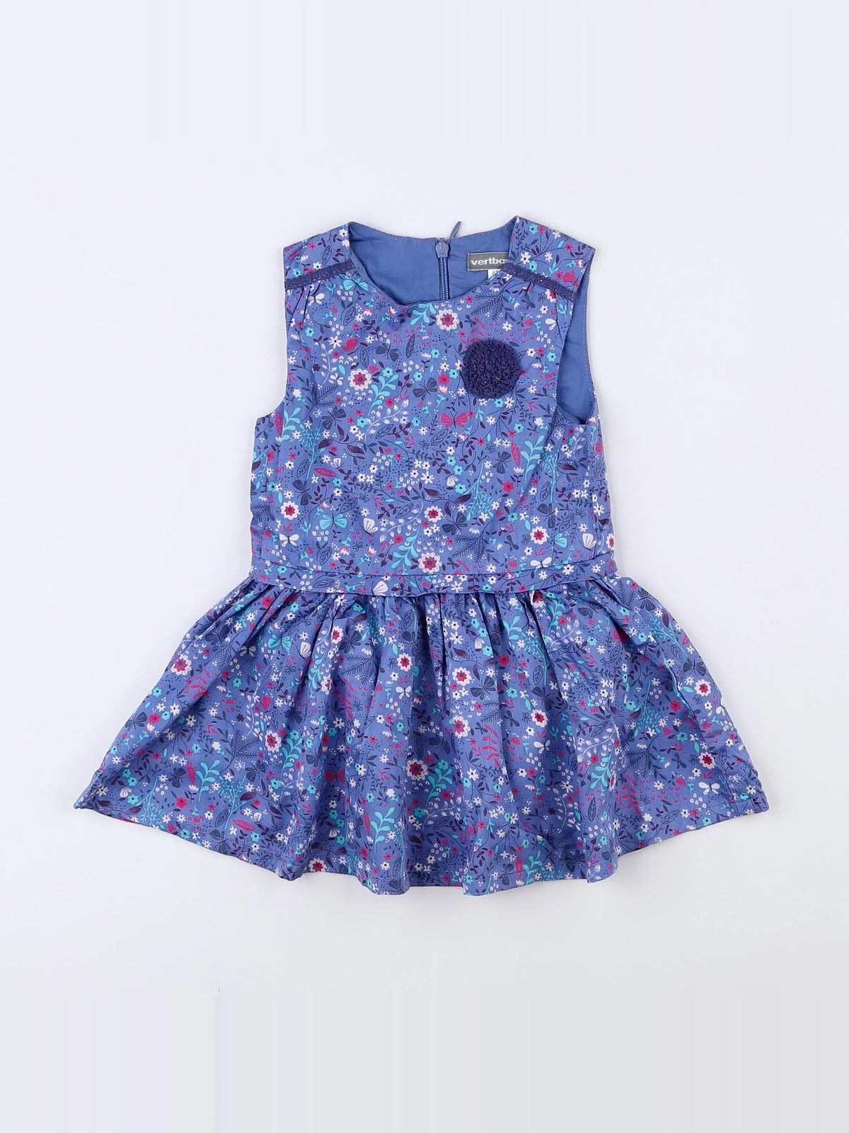 Vertbaudet - robe bleu - 6 mois