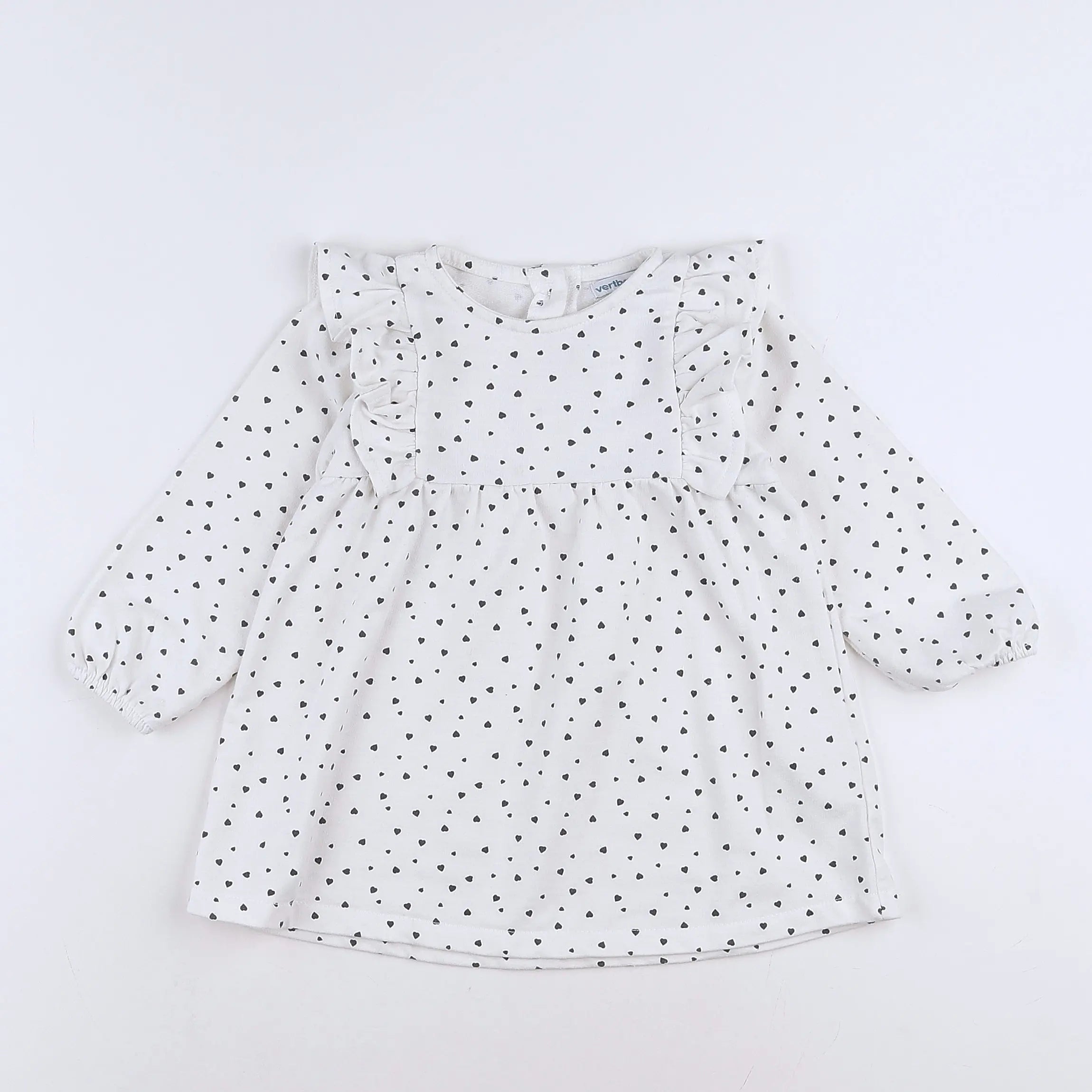 Vertbaudet - robe blanc - 2 ans