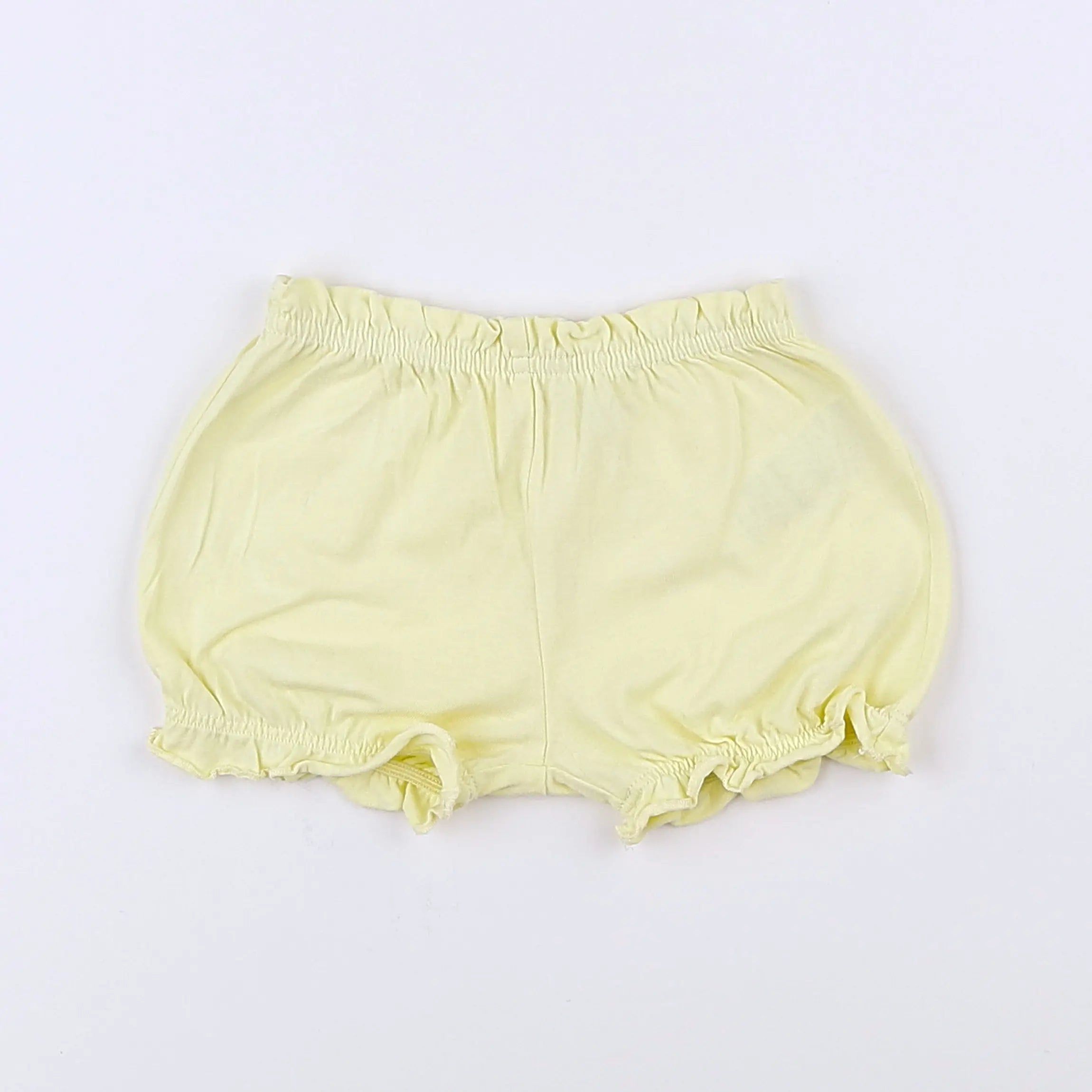 Vertbaudet - short jaune - 12 mois