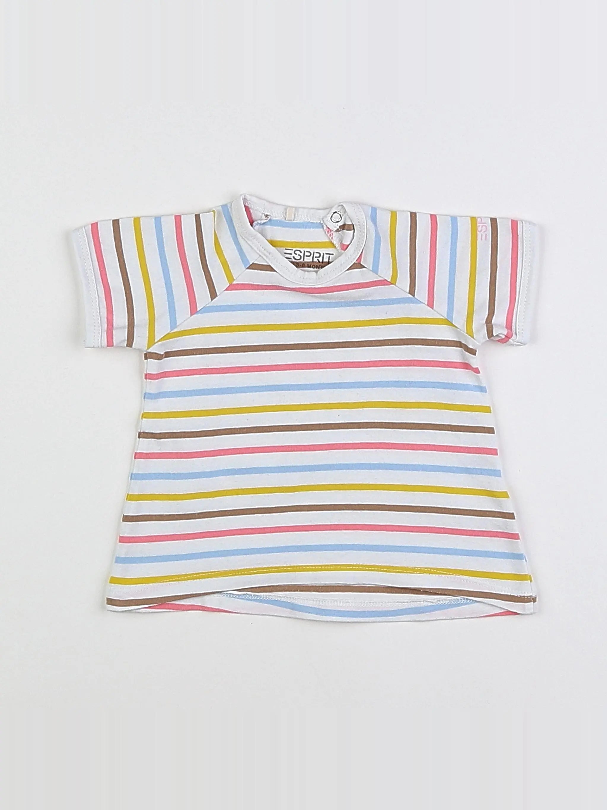 Esprit - tee-shirt multicolore - 3/6 mois