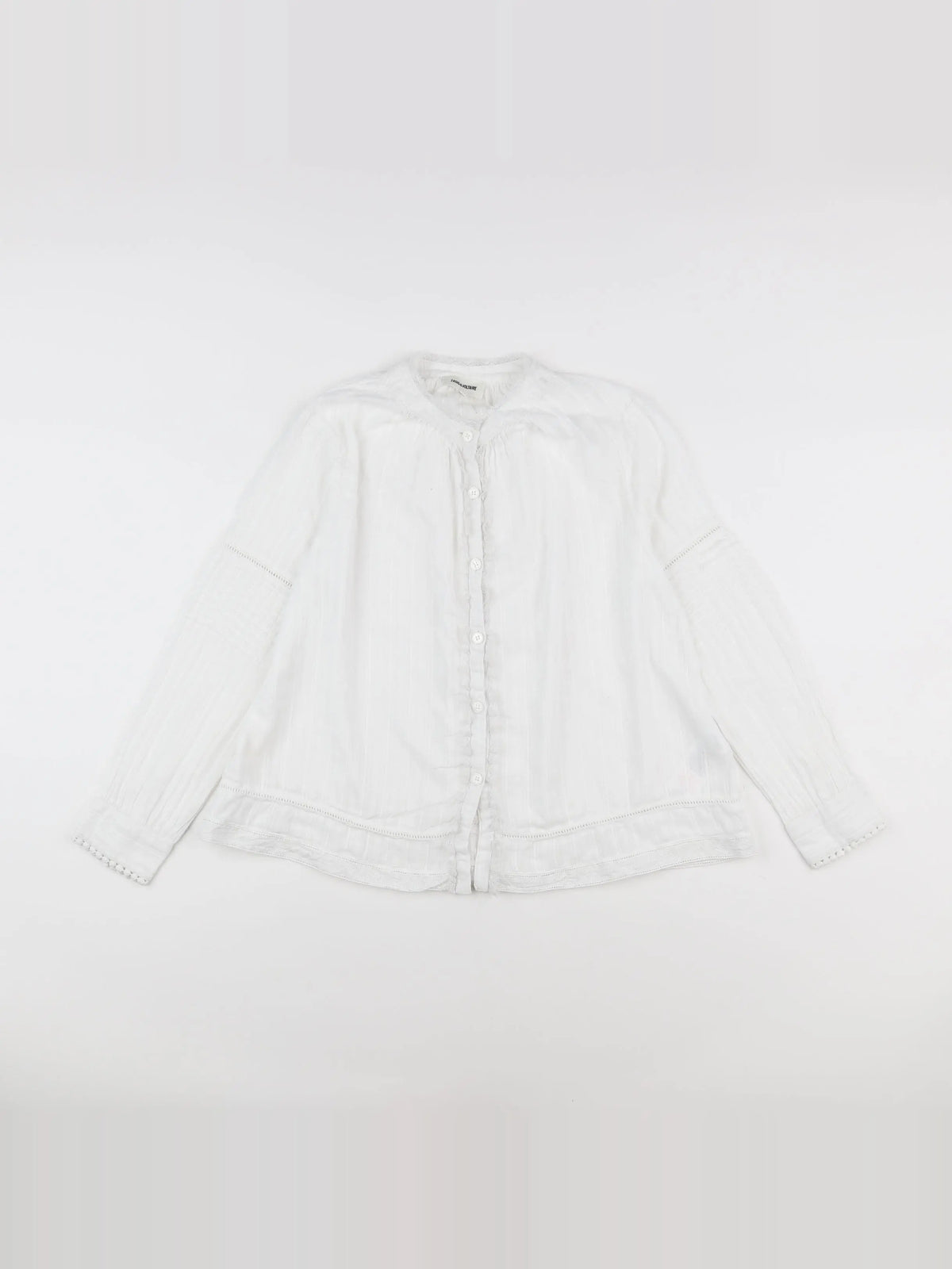 Zadig & Voltaire - blouse blanc - 10 ans