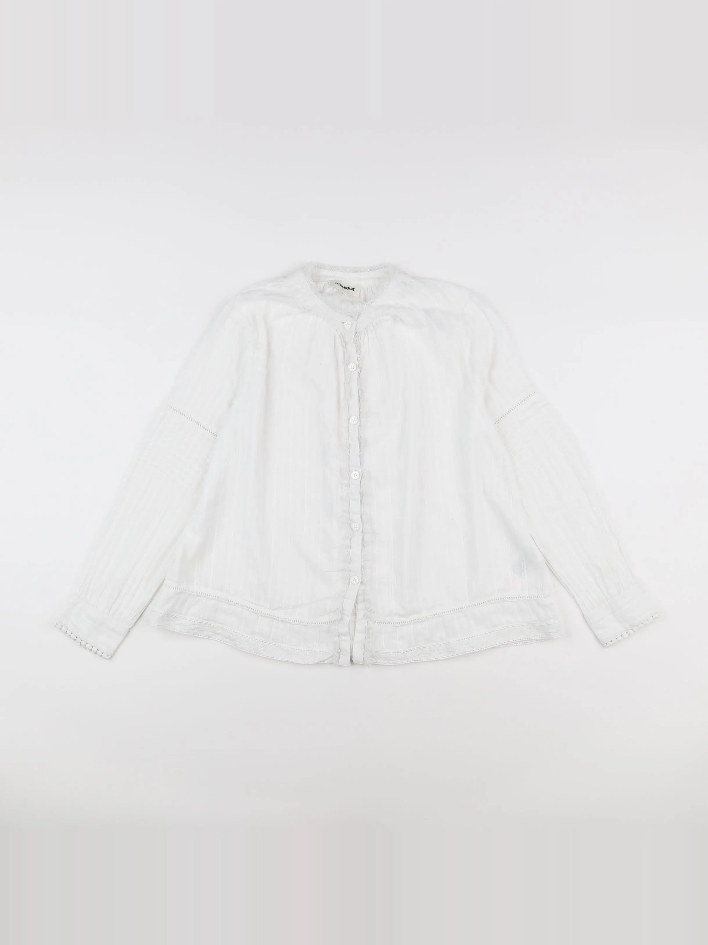 Zadig & Voltaire - blouse blanc - 10 ans