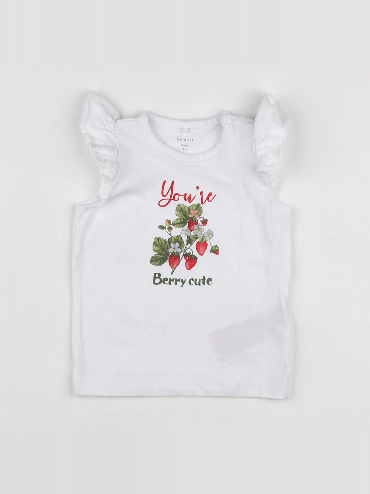 Name it - tee-shirt blanc - 3 mois