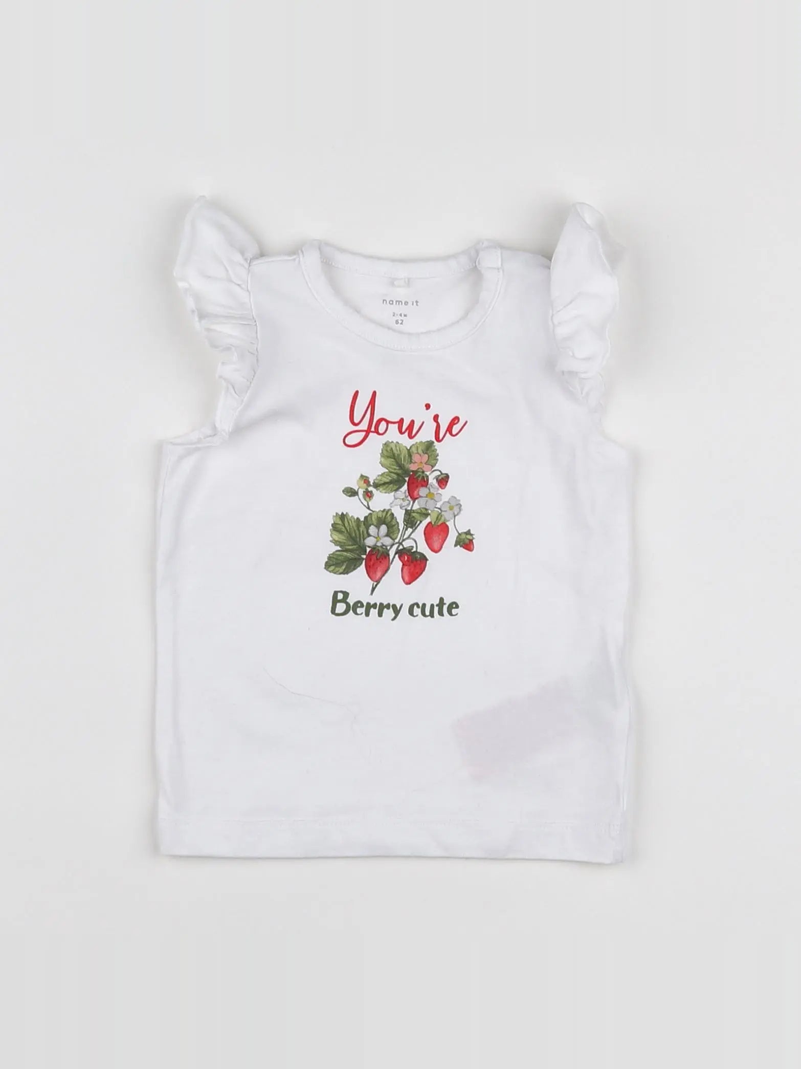 Name it - tee-shirt blanc - 3 mois