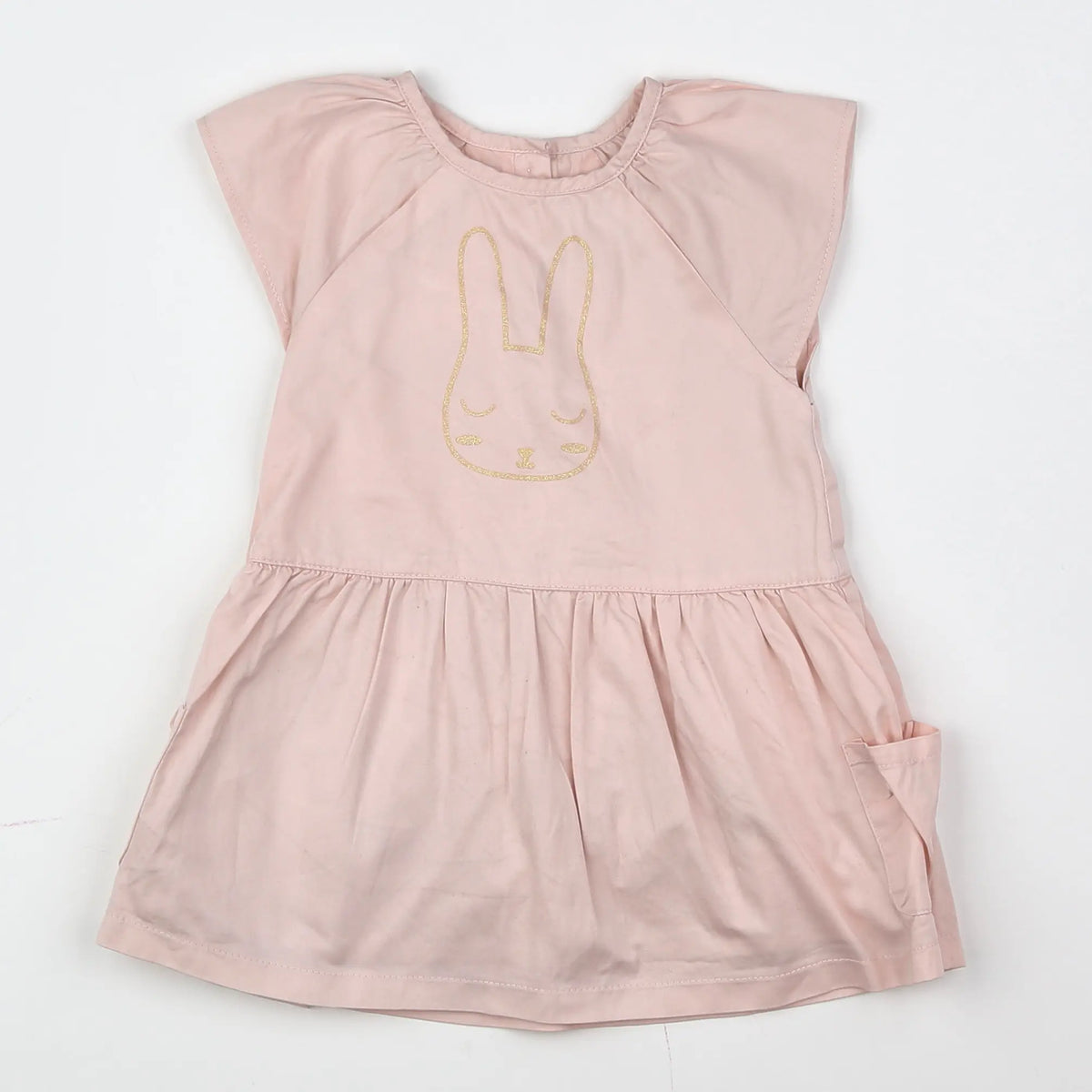 Vertbaudet - robe rose - 18 mois