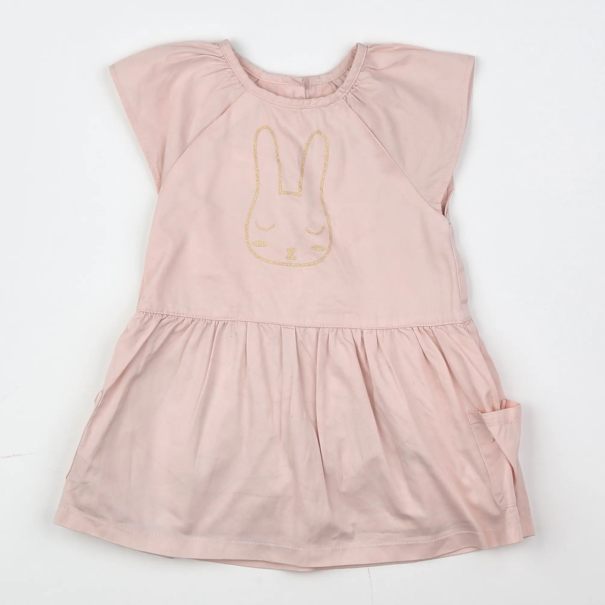 Vertbaudet - robe rose - 18 mois