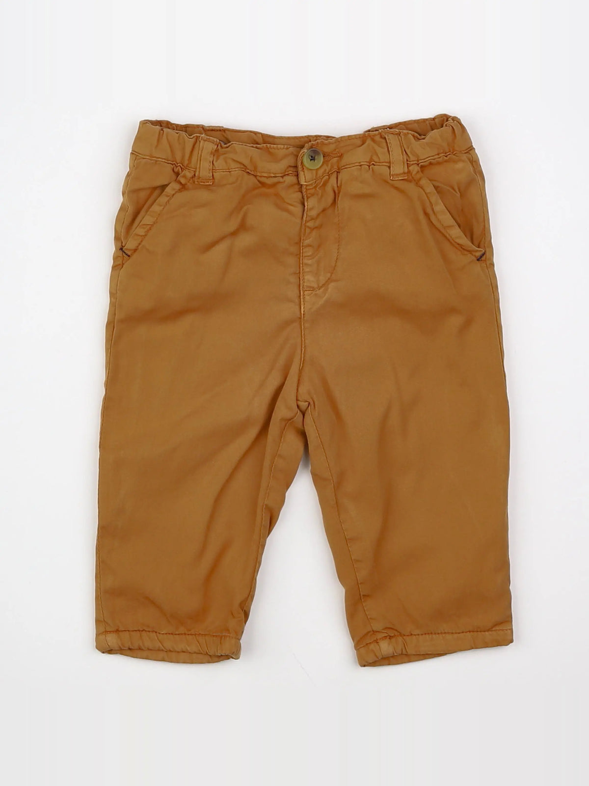 Natalys - pantalon marron - 6 mois
