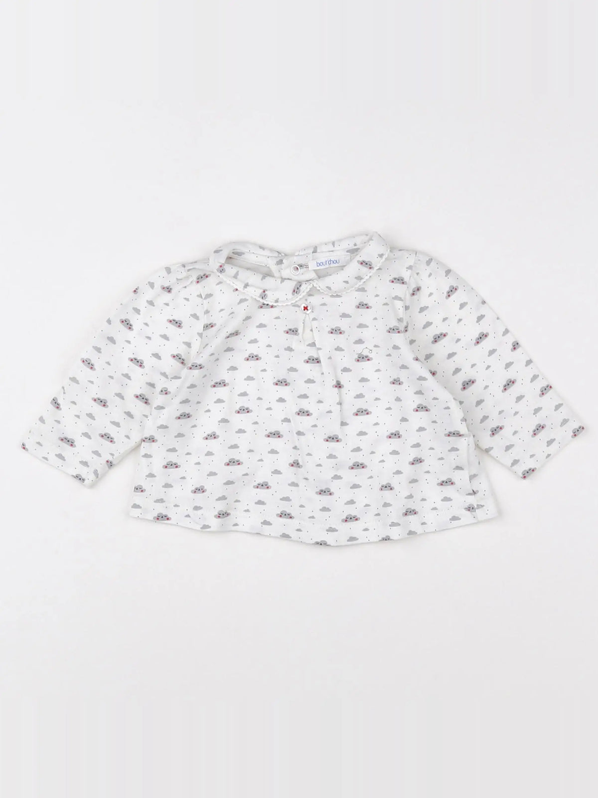Boutchou - tee-shirt blanc - 3 mois