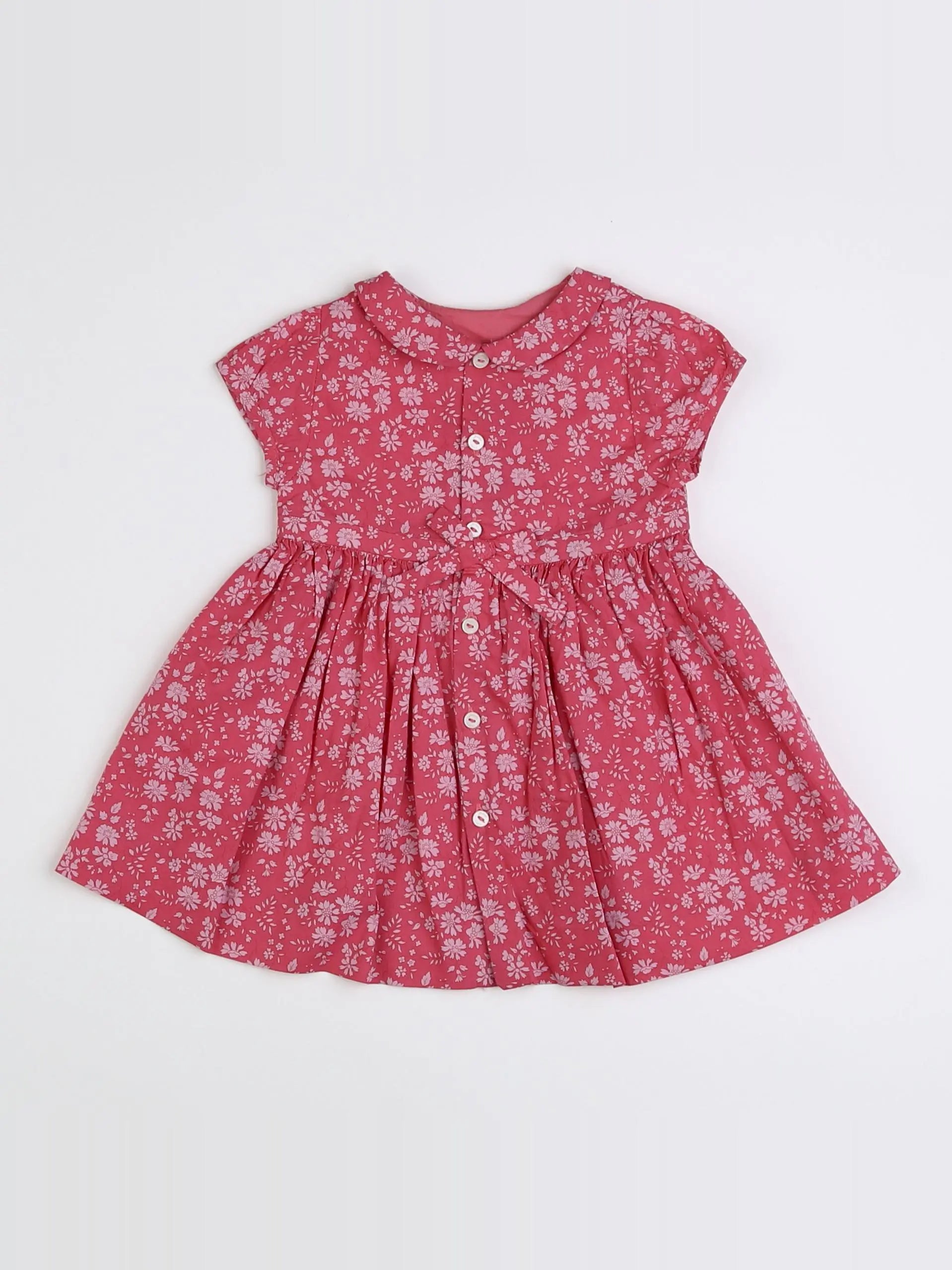 Jacadi - robe rose - 6 mois