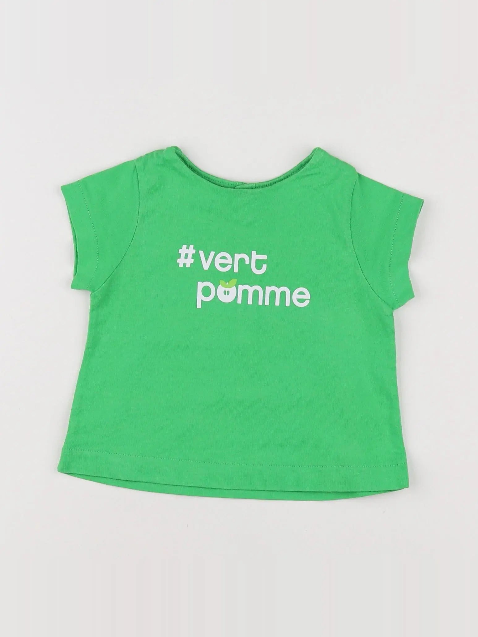Jacadi - tee-shirt vert - 12 mois