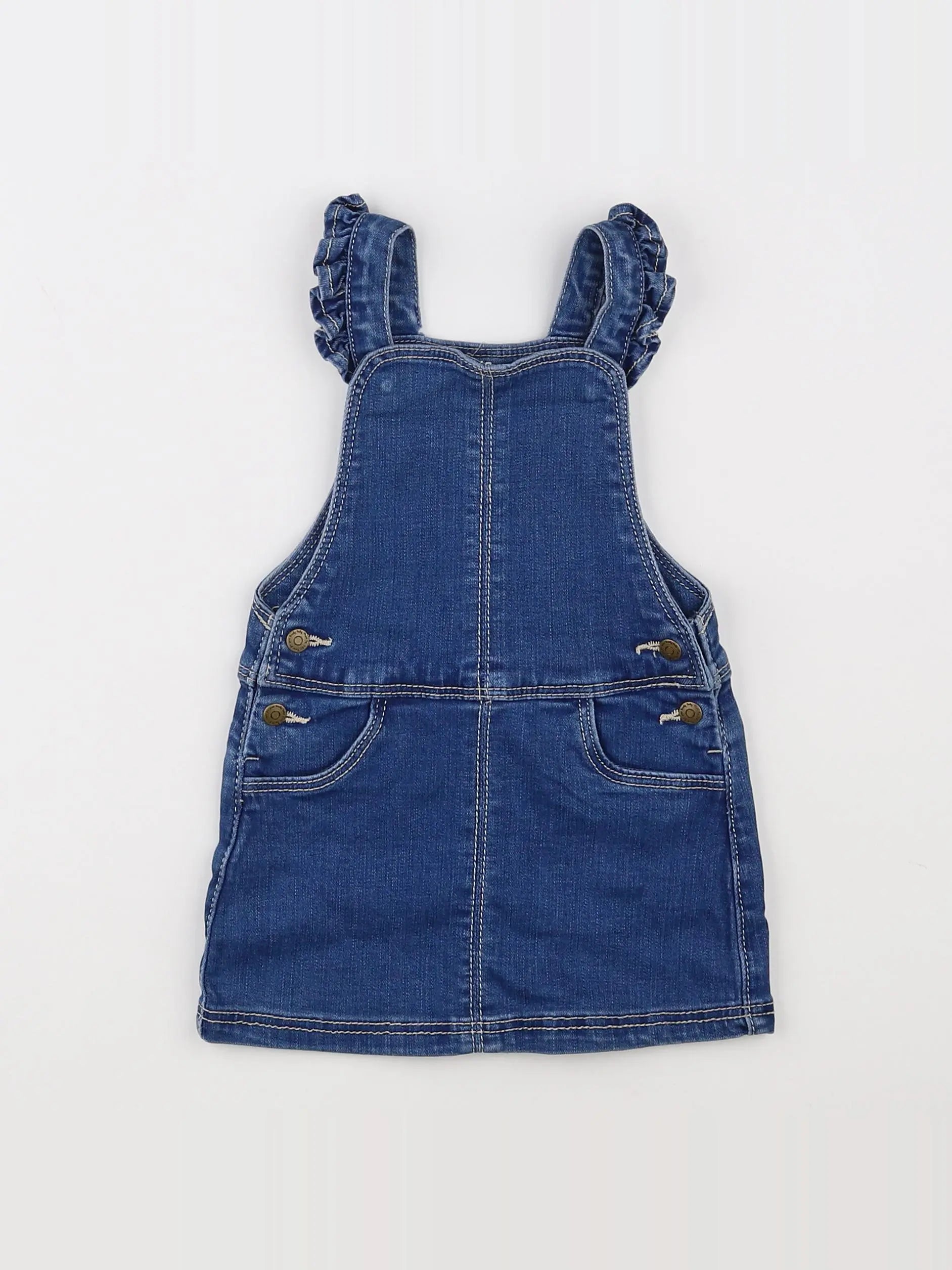 Tape à l'oeil - robe bleu - 12 mois