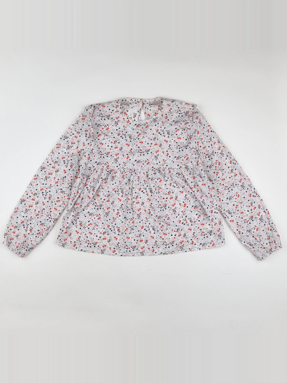 Tape à l'oeil - blouse blanc, rouge - 12 ans