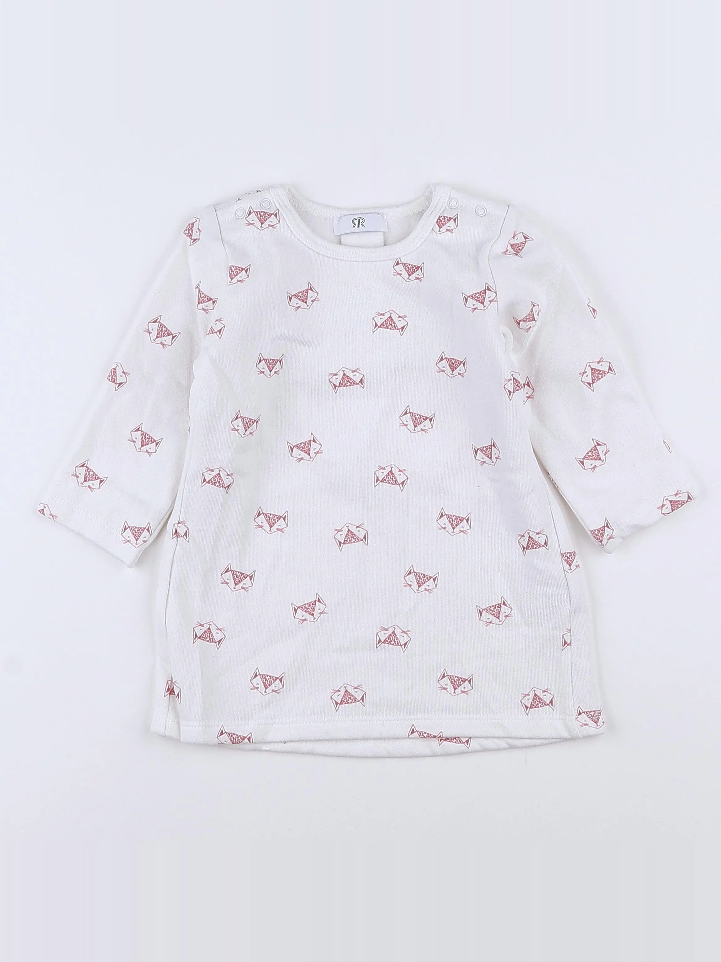 La Redoute - robe blanc - 12 mois