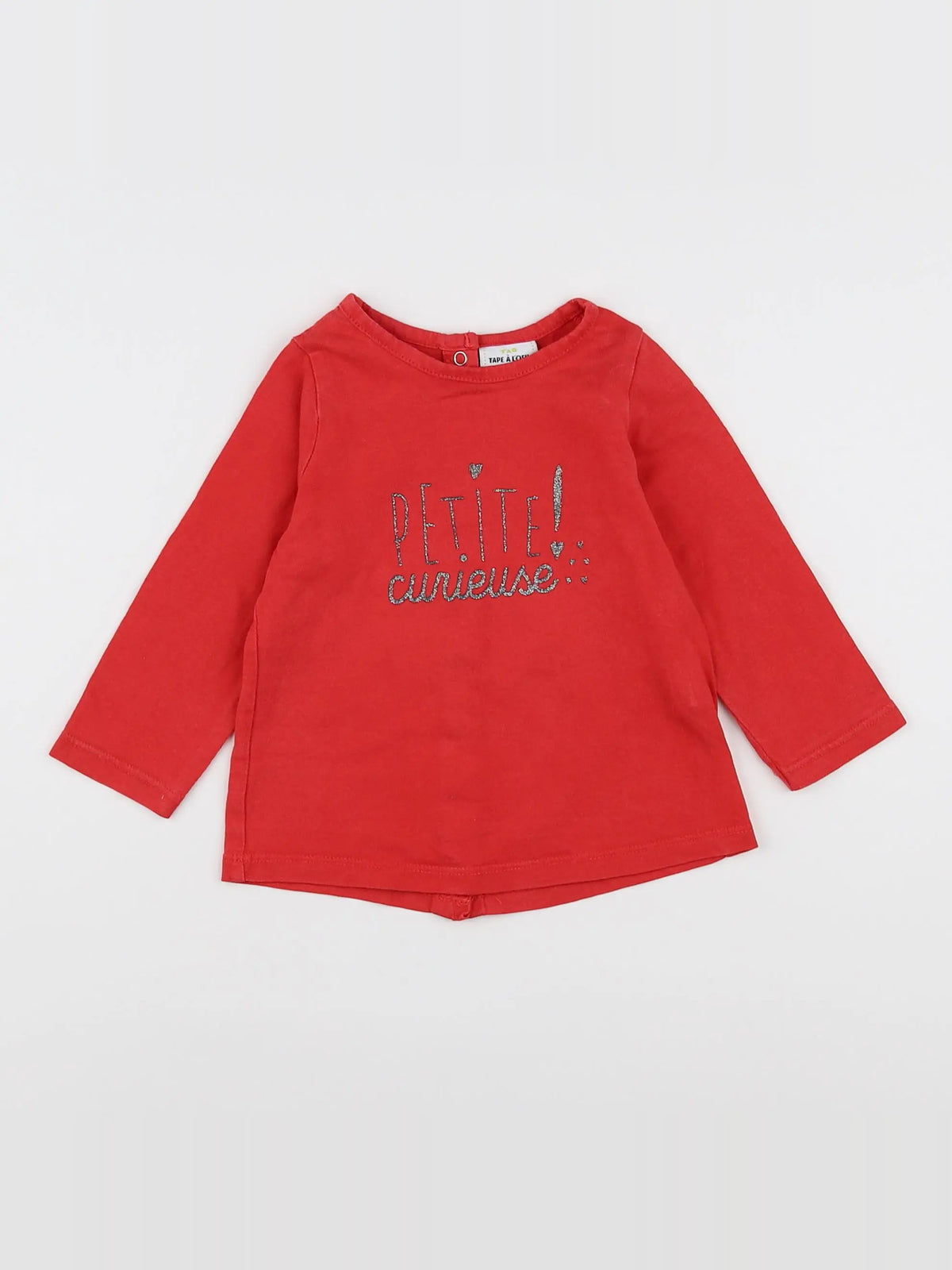 Tape à l'oeil - tee-shirt rouge - 9 mois