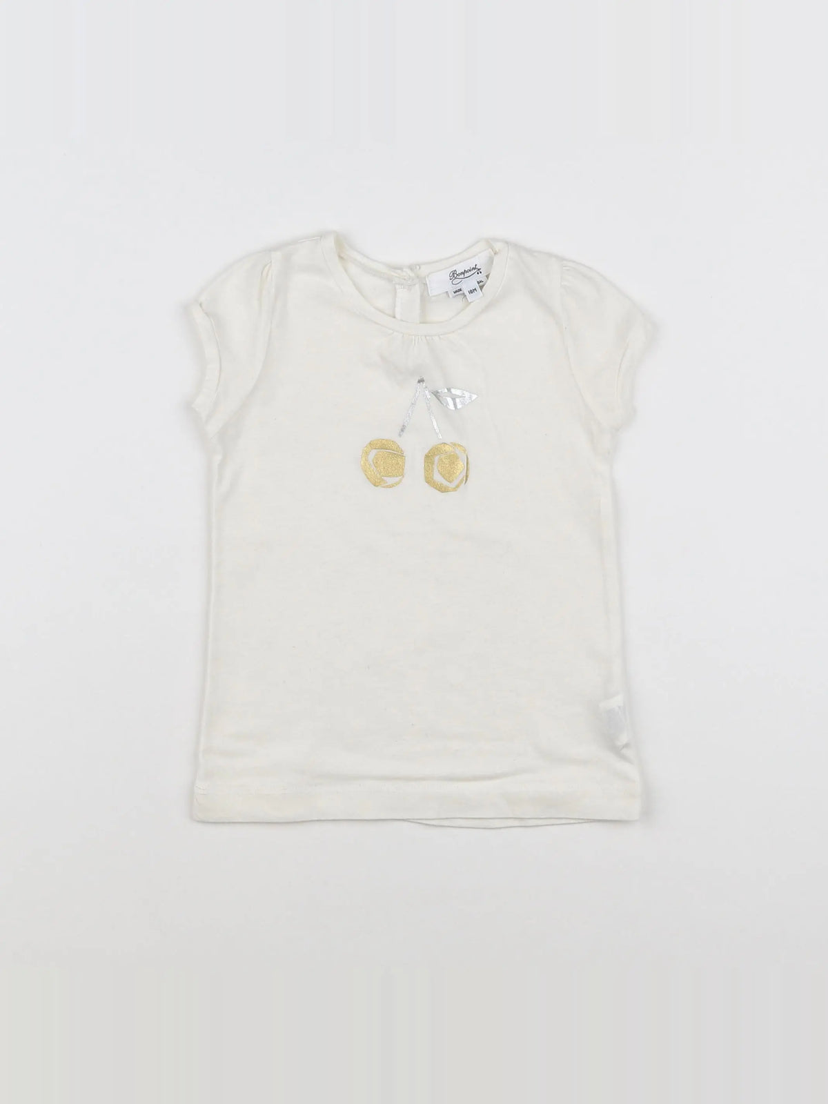 Bonpoint - tee-shirt blanc - 18 mois