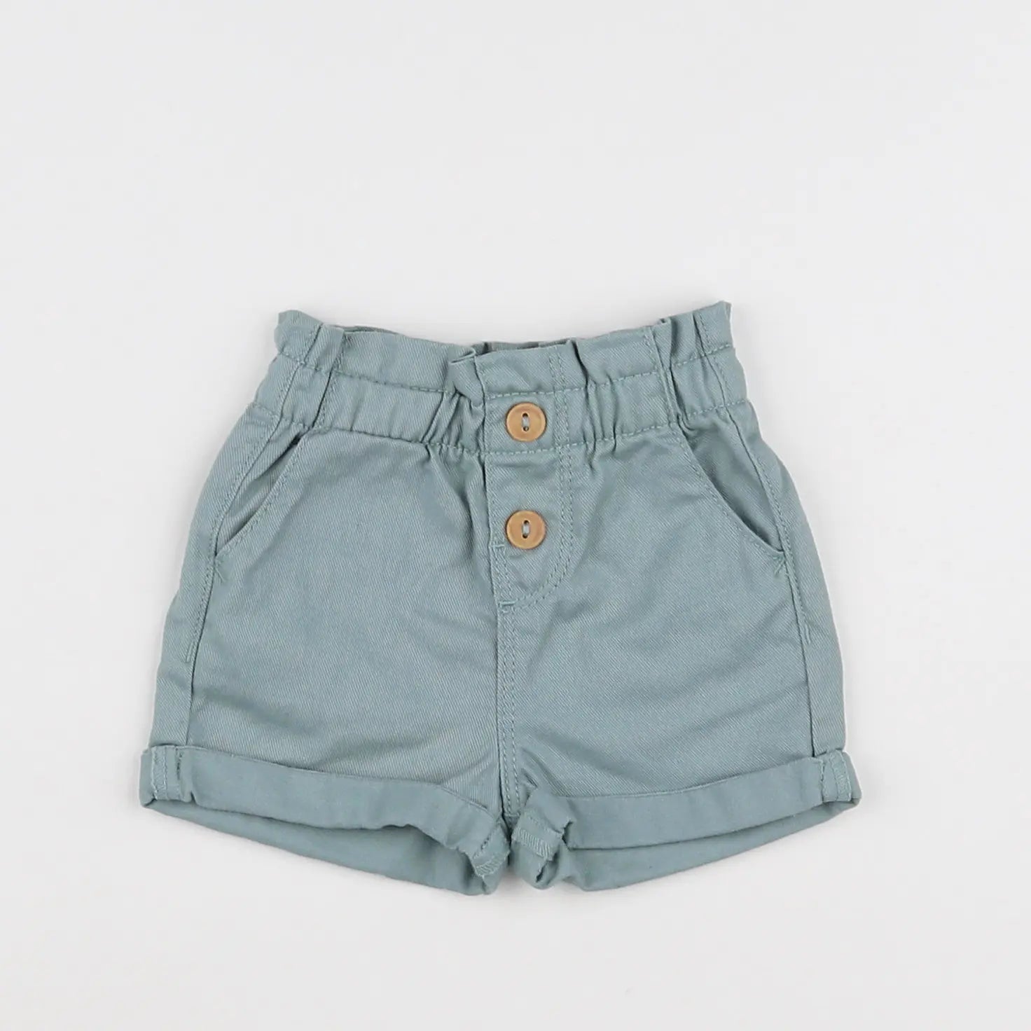 Vertbaudet - short vert - 3 mois
