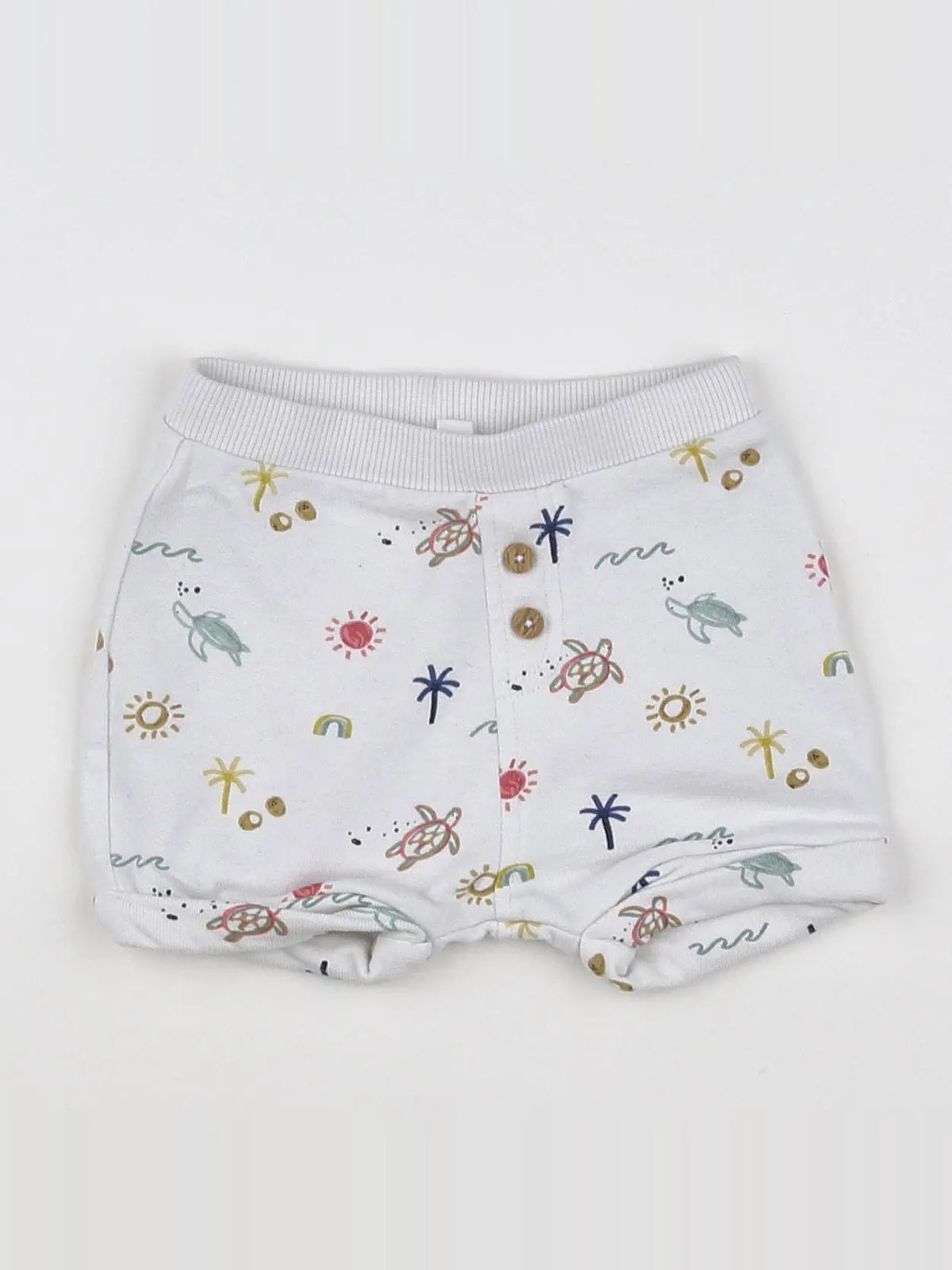 Vertbaudet - short multicolore - 3 mois