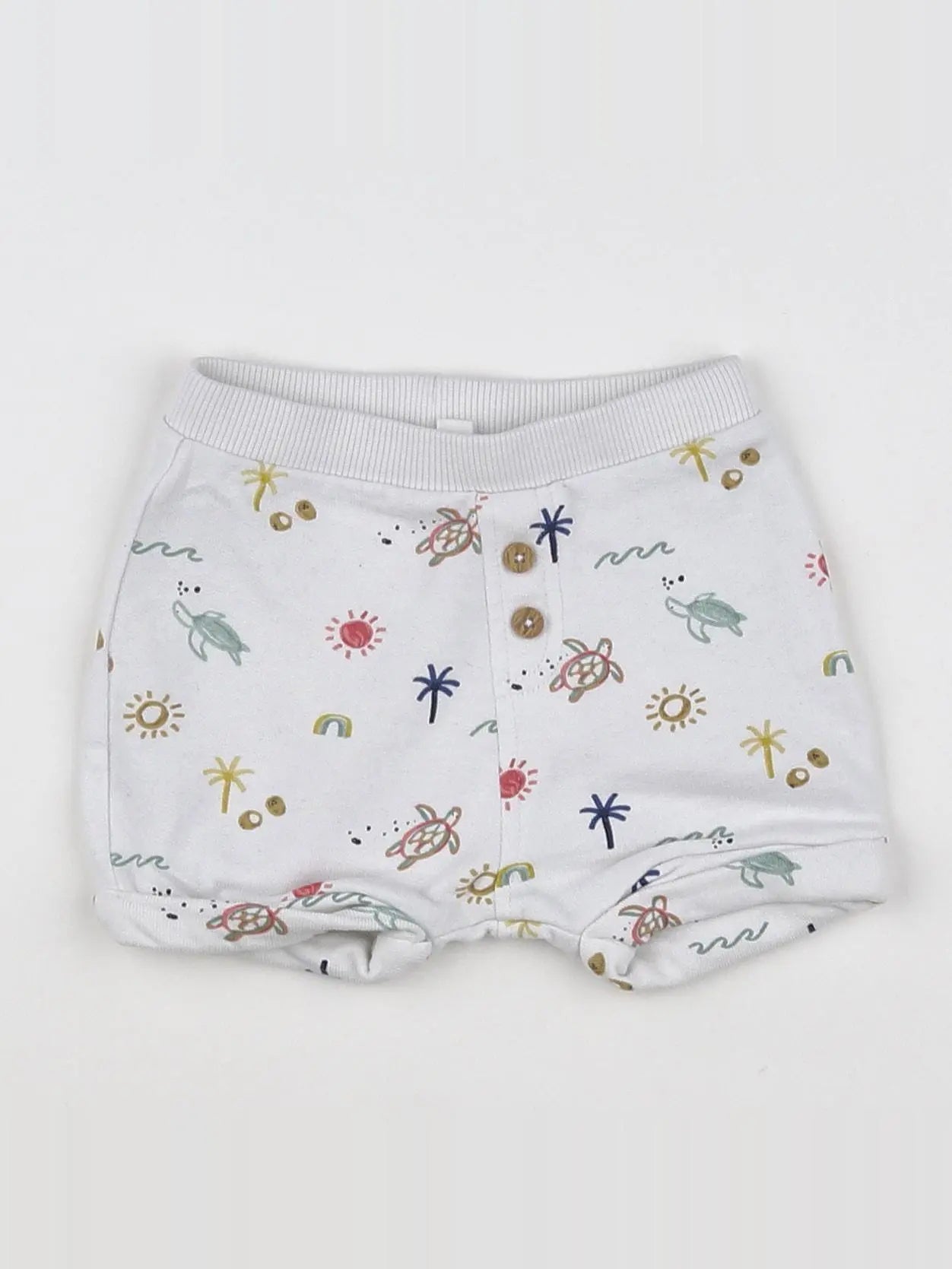 Vertbaudet - short multicolore - 3 mois
