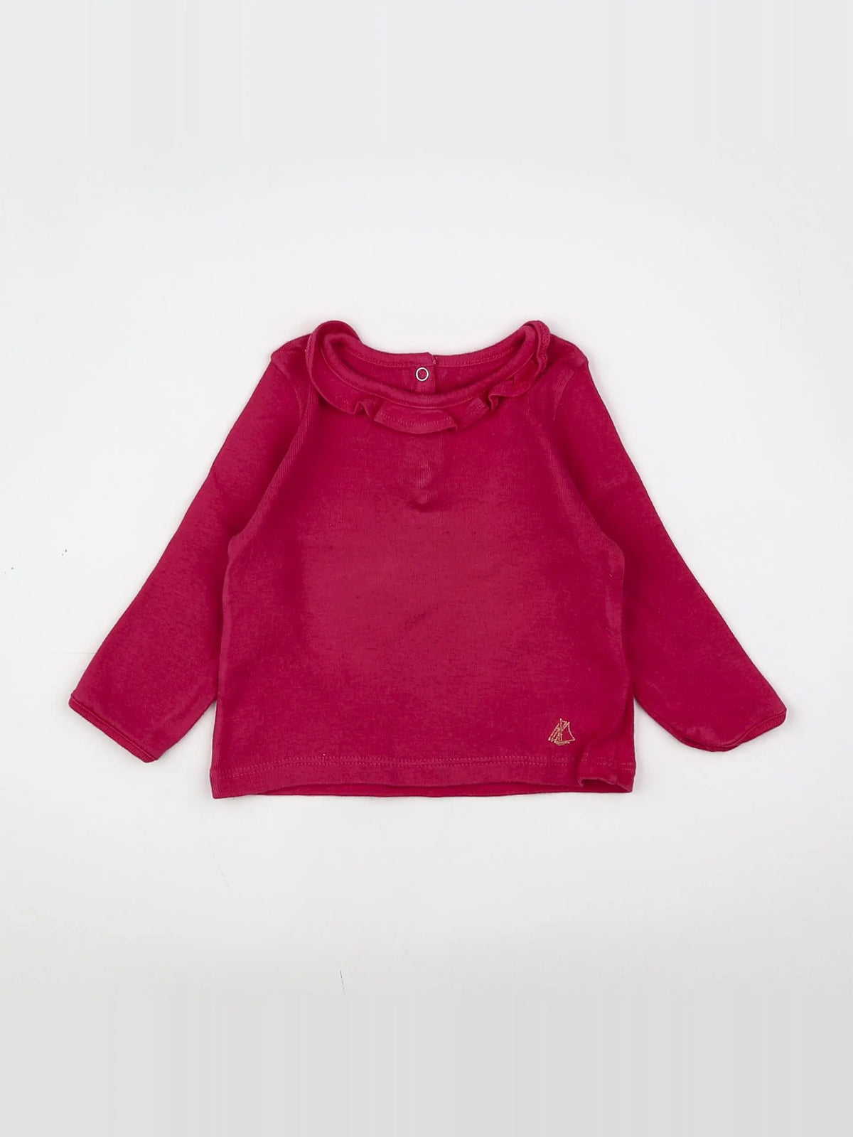 Petit Bateau - tee-shirt rose - 6 mois