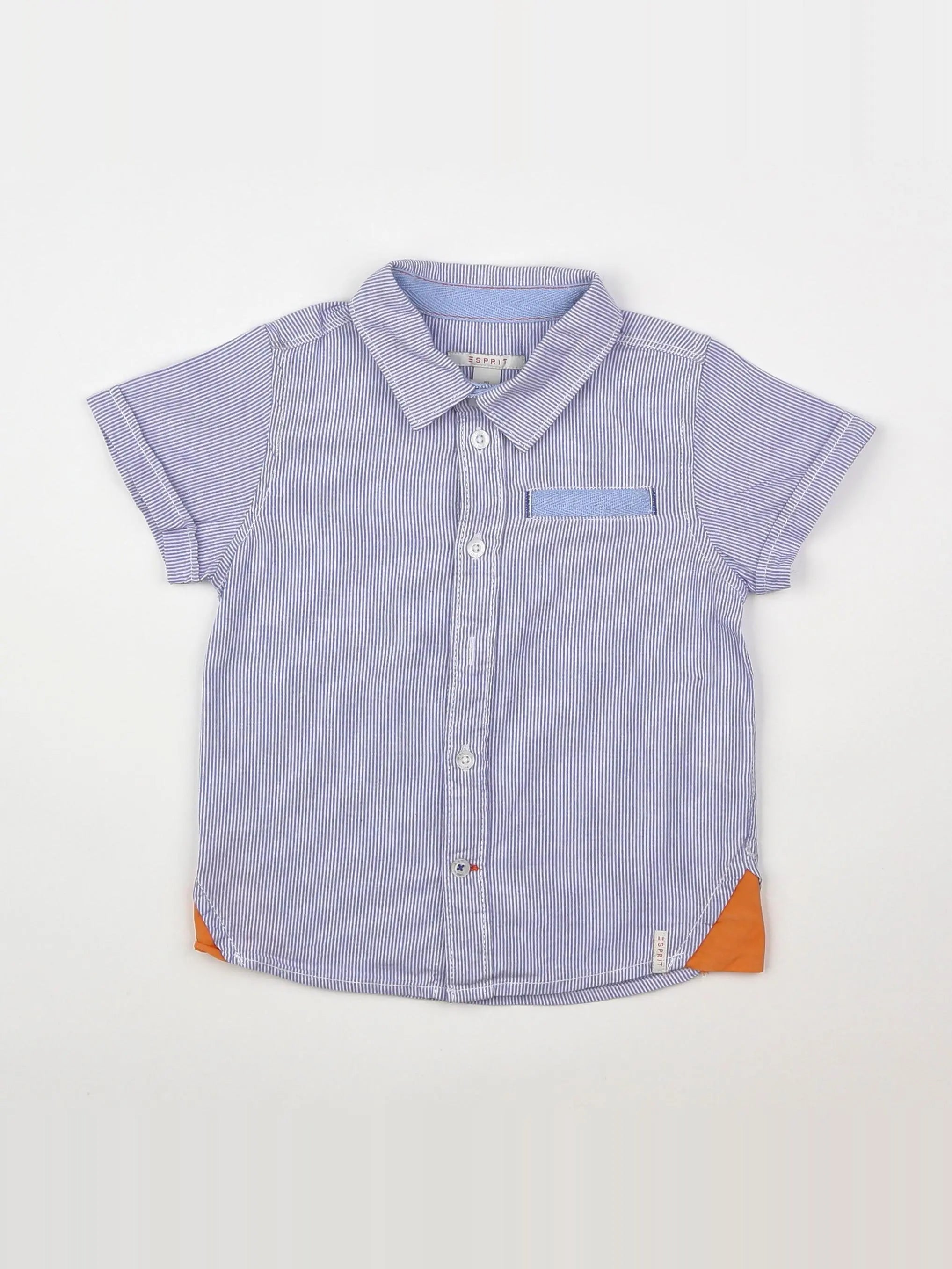 Esprit - chemise bleu - 12 mois