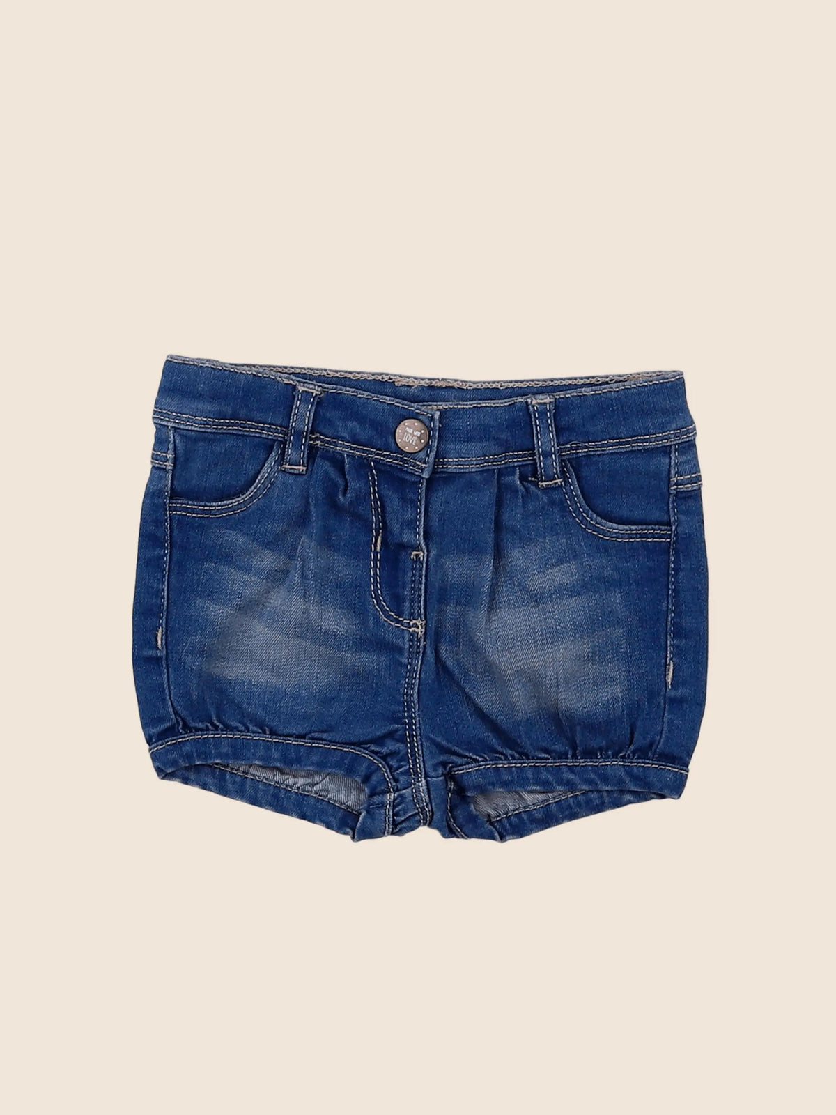 Tape à l'oeil - short bleu - 6 mois