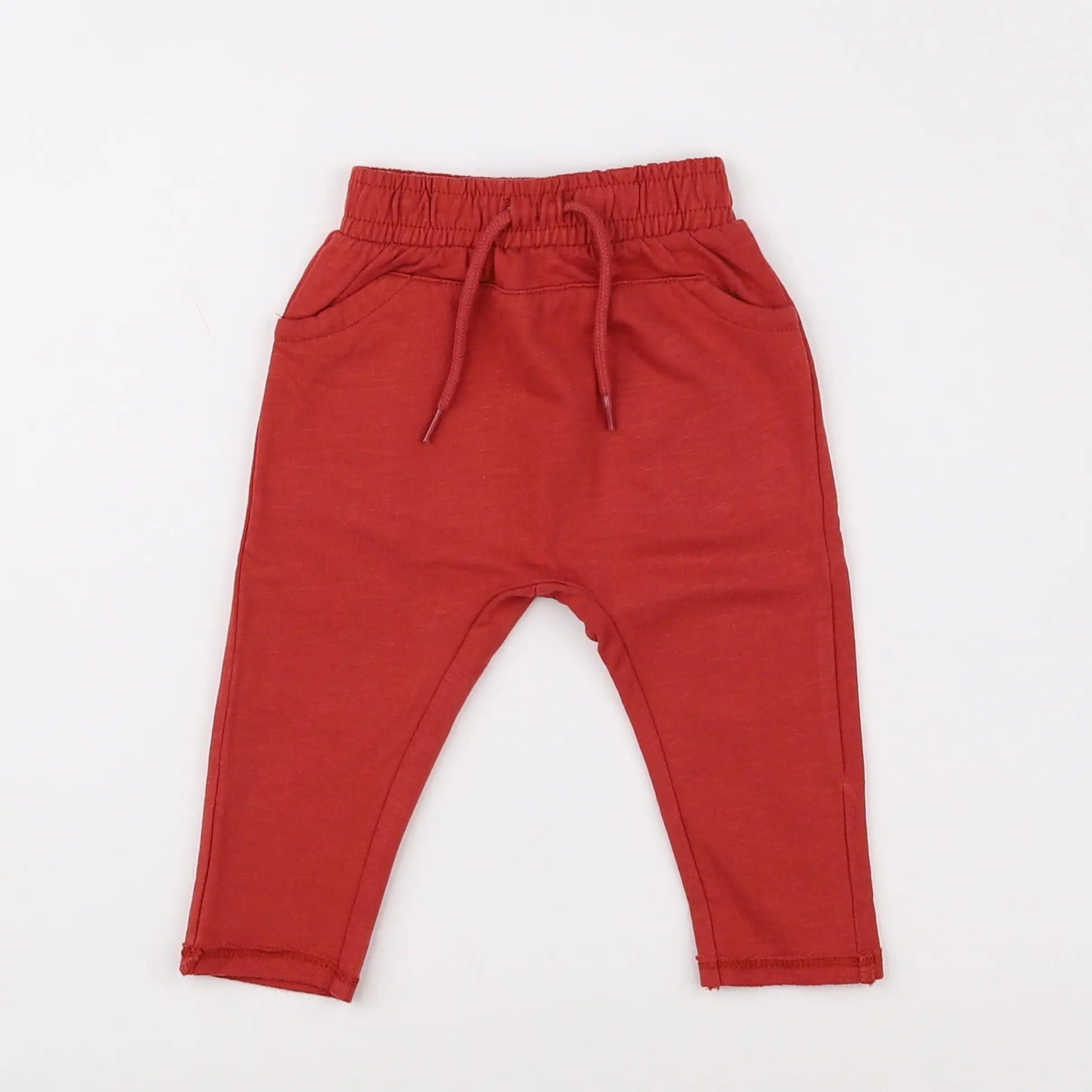 Vertbaudet - jogging rouge - 3 mois