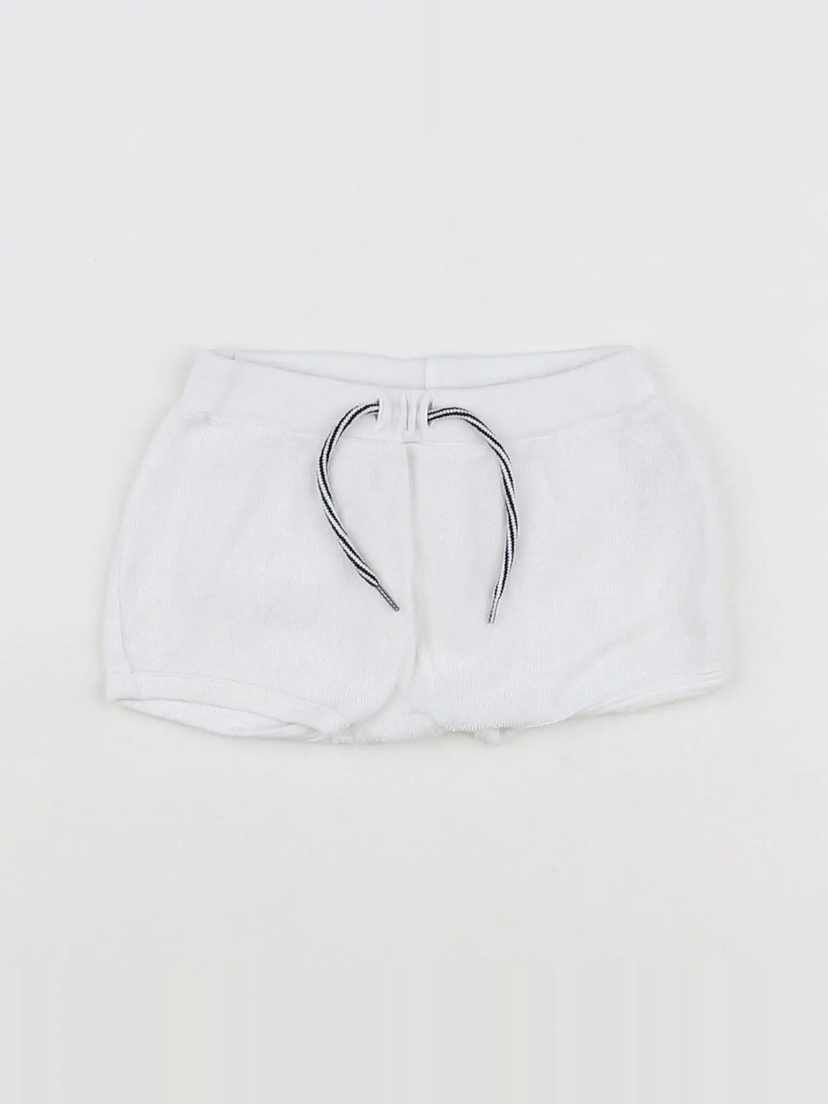 Petit Bateau - short blanc - 12 mois