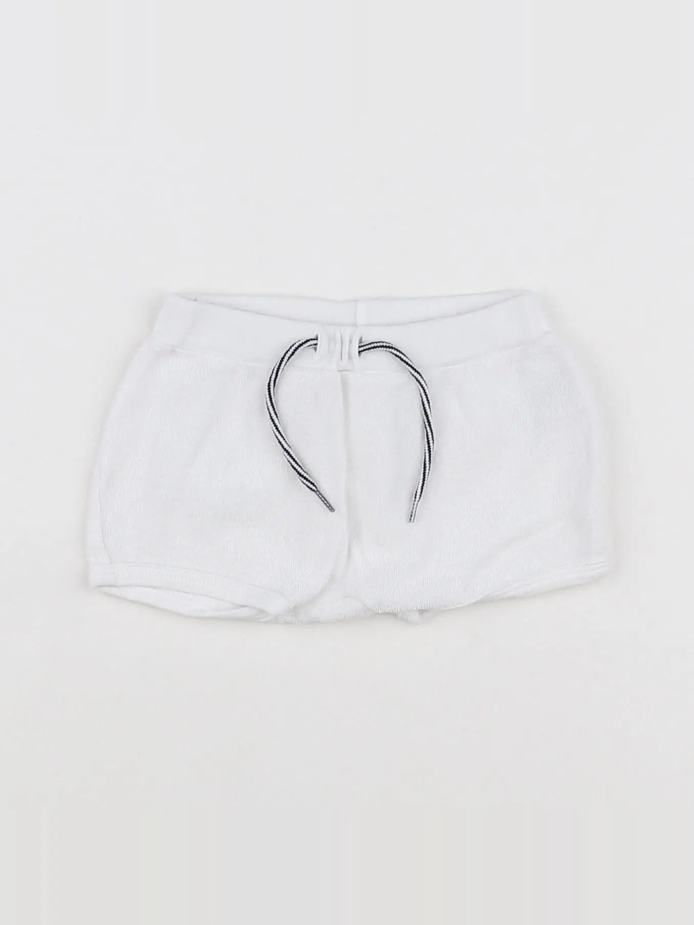 Petit Bateau - short blanc - 12 mois