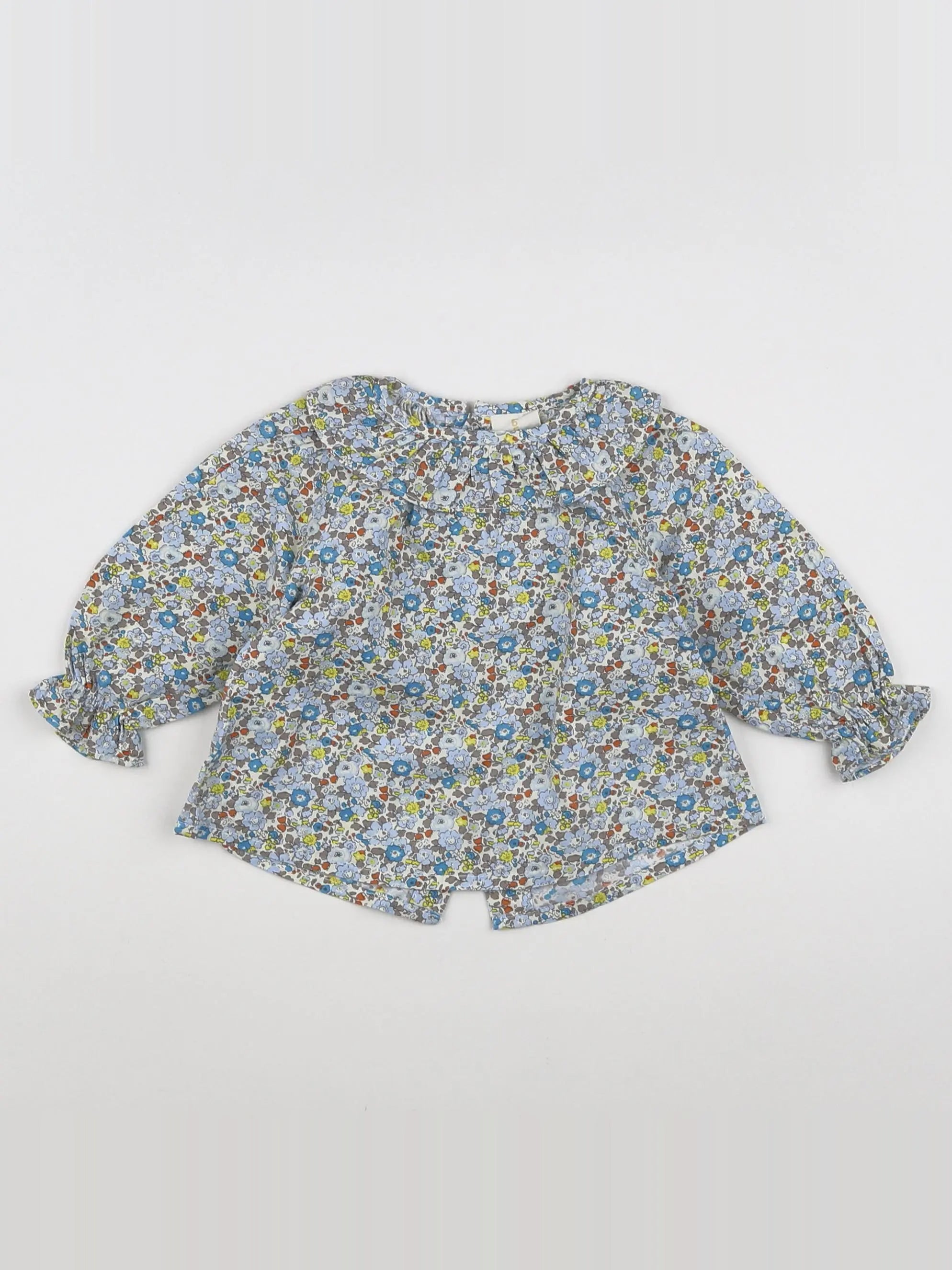 Louis et Victorie - blouse multicolore - 6 mois